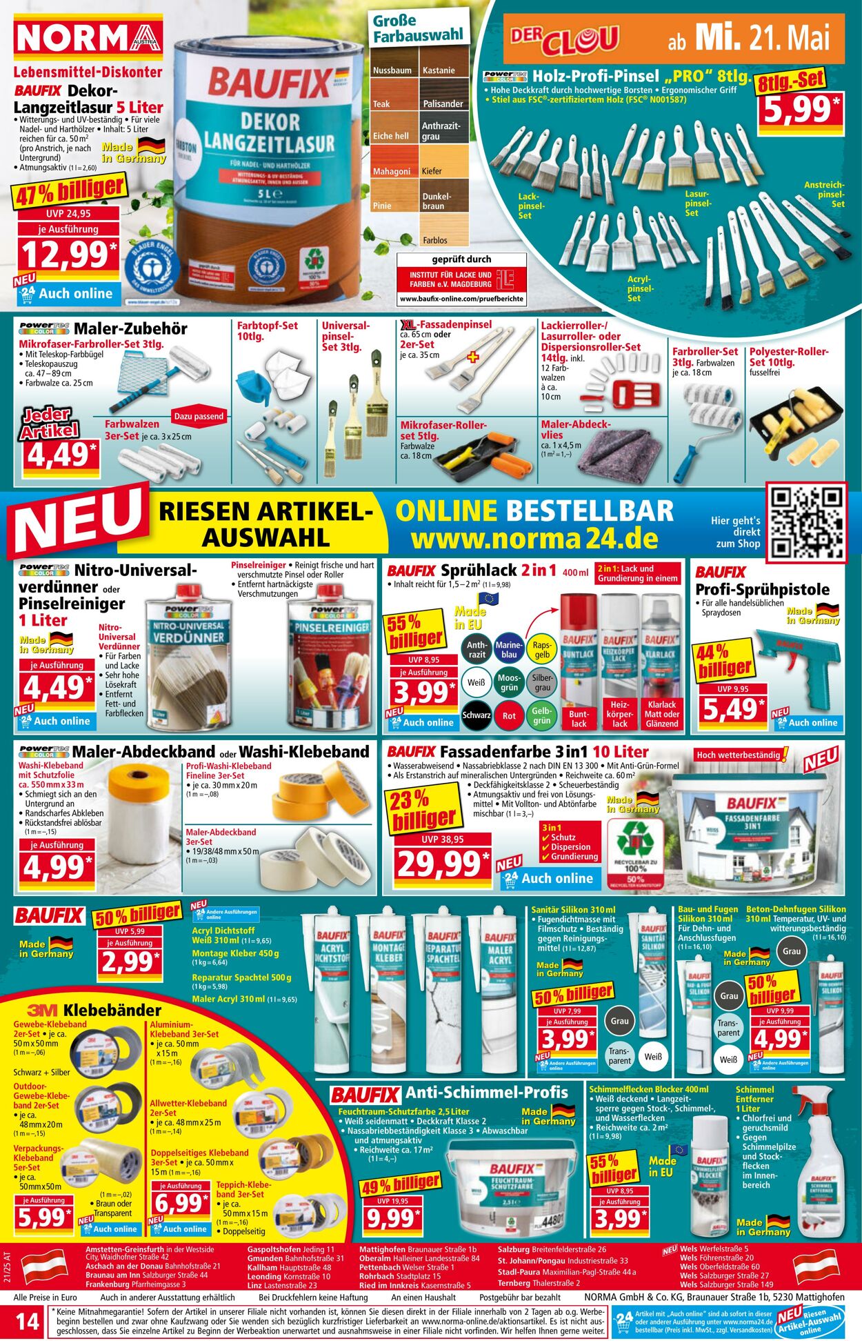 Prospekt Norma 19.05.2025 - 25.05.2025