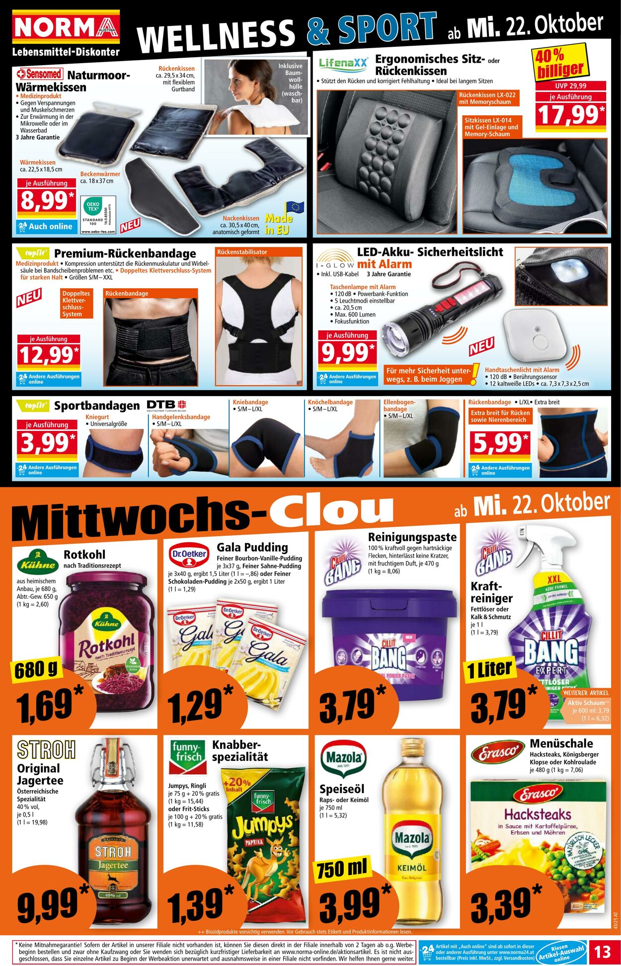 Prospekt Norma 20.10.2025 - 26.10.2025