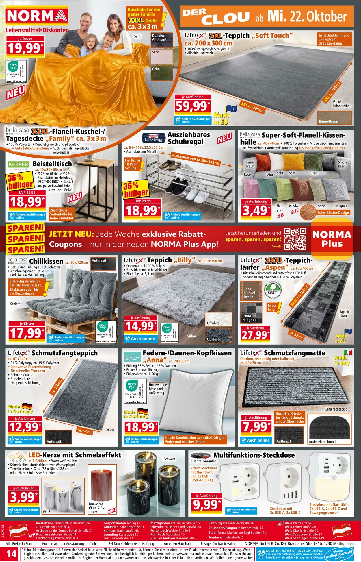 Prospekt Norma 20.10.2025 - 26.10.2025