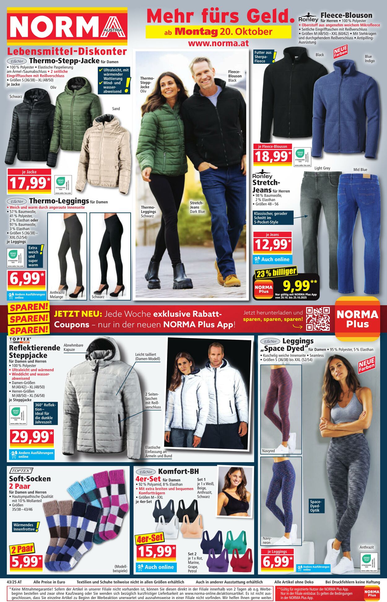 Prospekt Norma 20.10.2025 - 26.10.2025