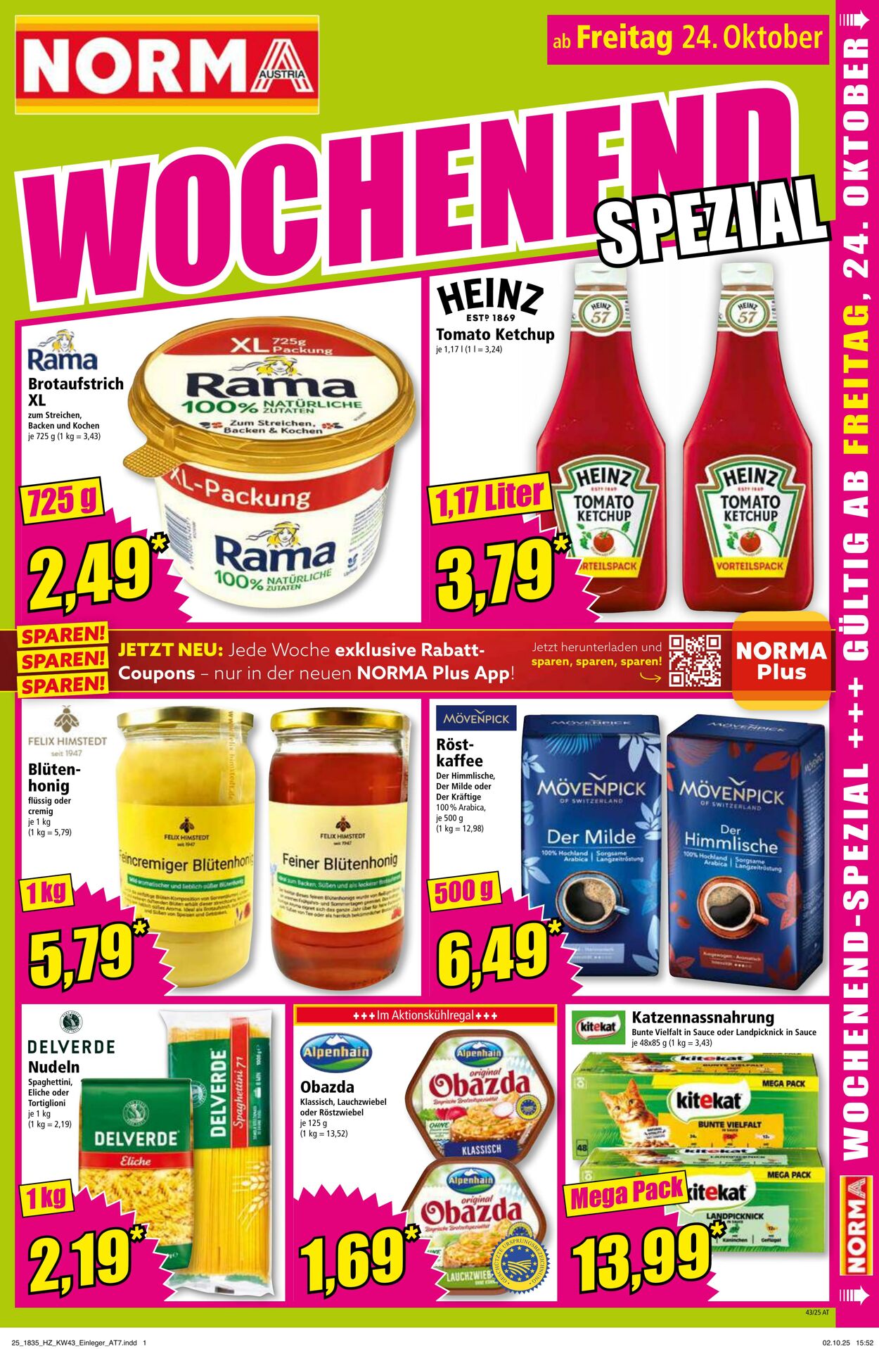 Prospekt Norma 20.10.2025 - 26.10.2025