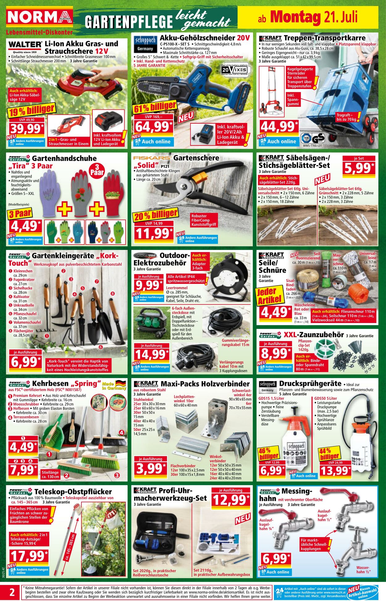 Prospekt Norma 21.07.2025 - 27.07.2025