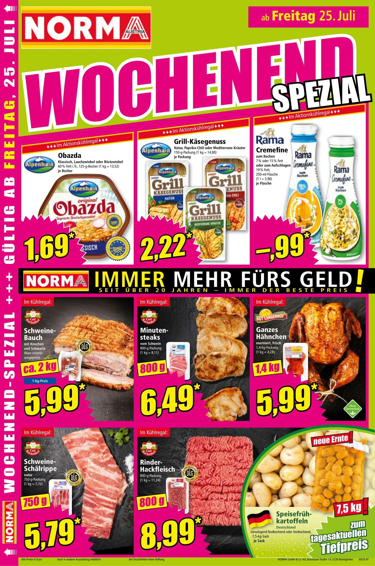 Prospekt Norma 21.07.2025 - 27.07.2025
