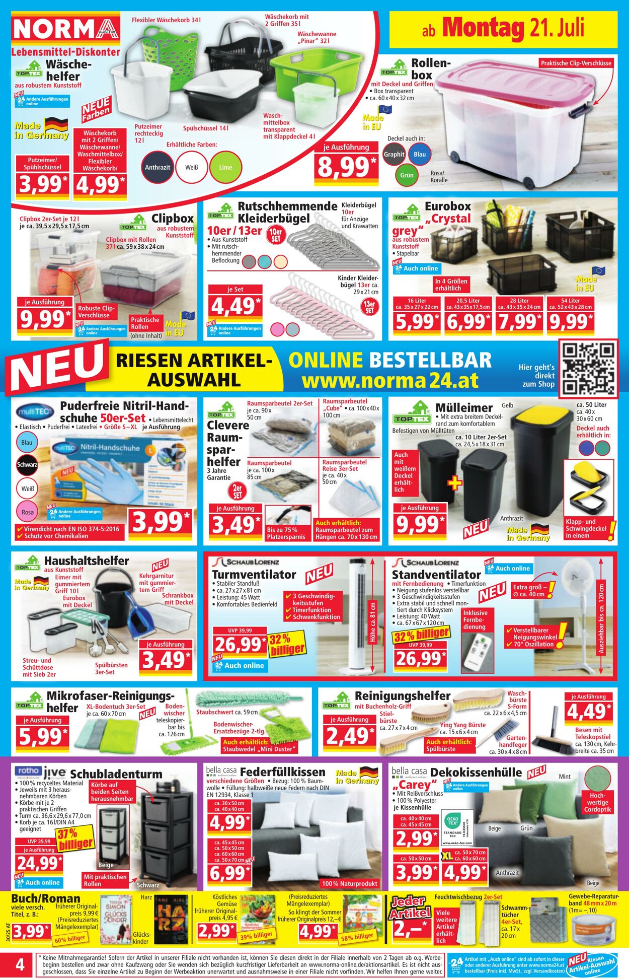 Prospekt Norma 21.07.2025 - 27.07.2025