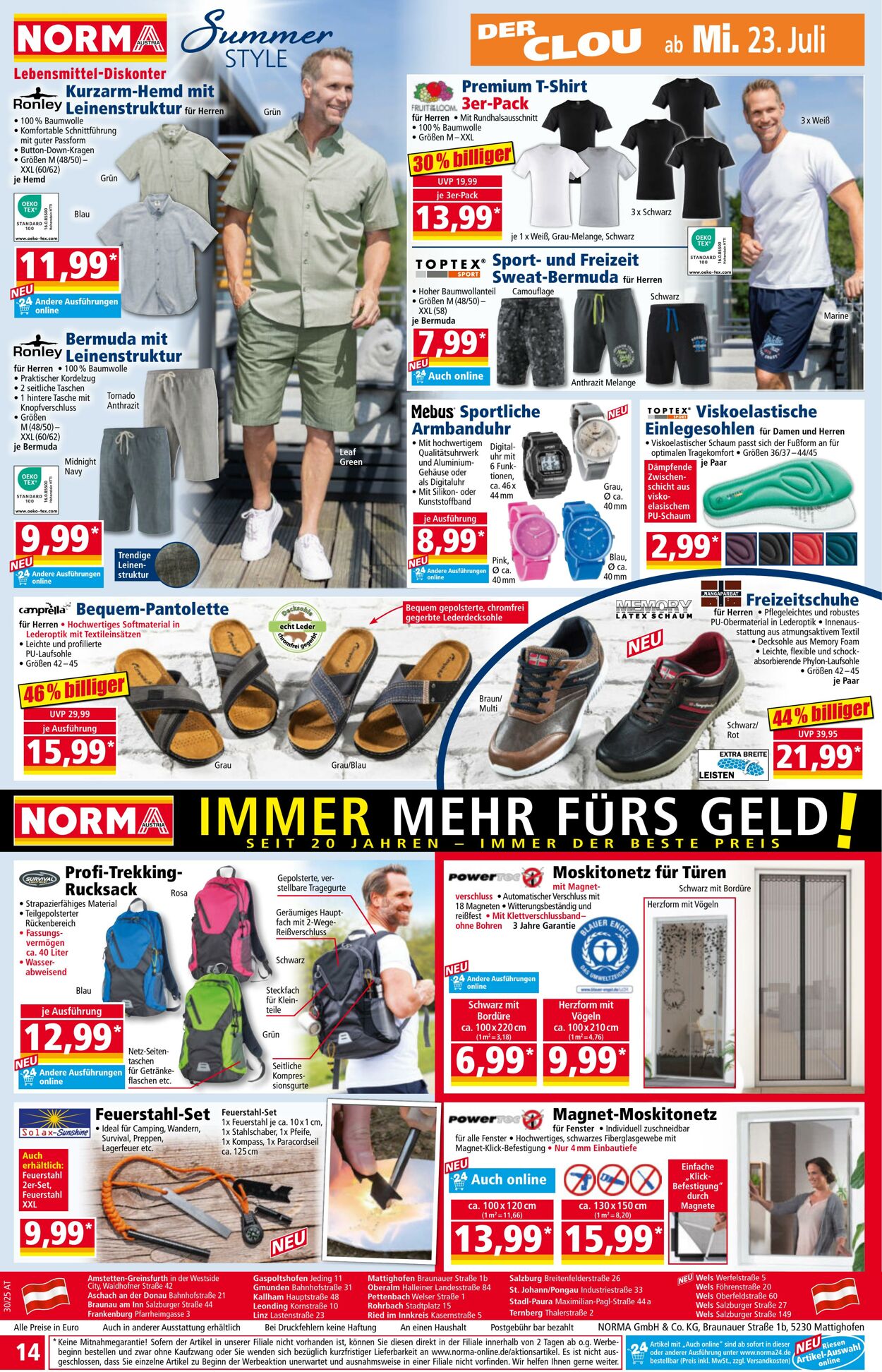 Prospekt Norma 21.07.2025 - 27.07.2025