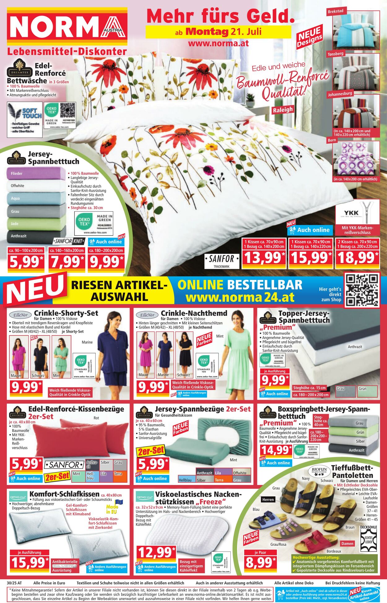Prospekt Norma - Angebote für die Woche ab Montag, 21.07.
Prospekt teilen: 21 Jul, 2025 - 27 Jul, 2025