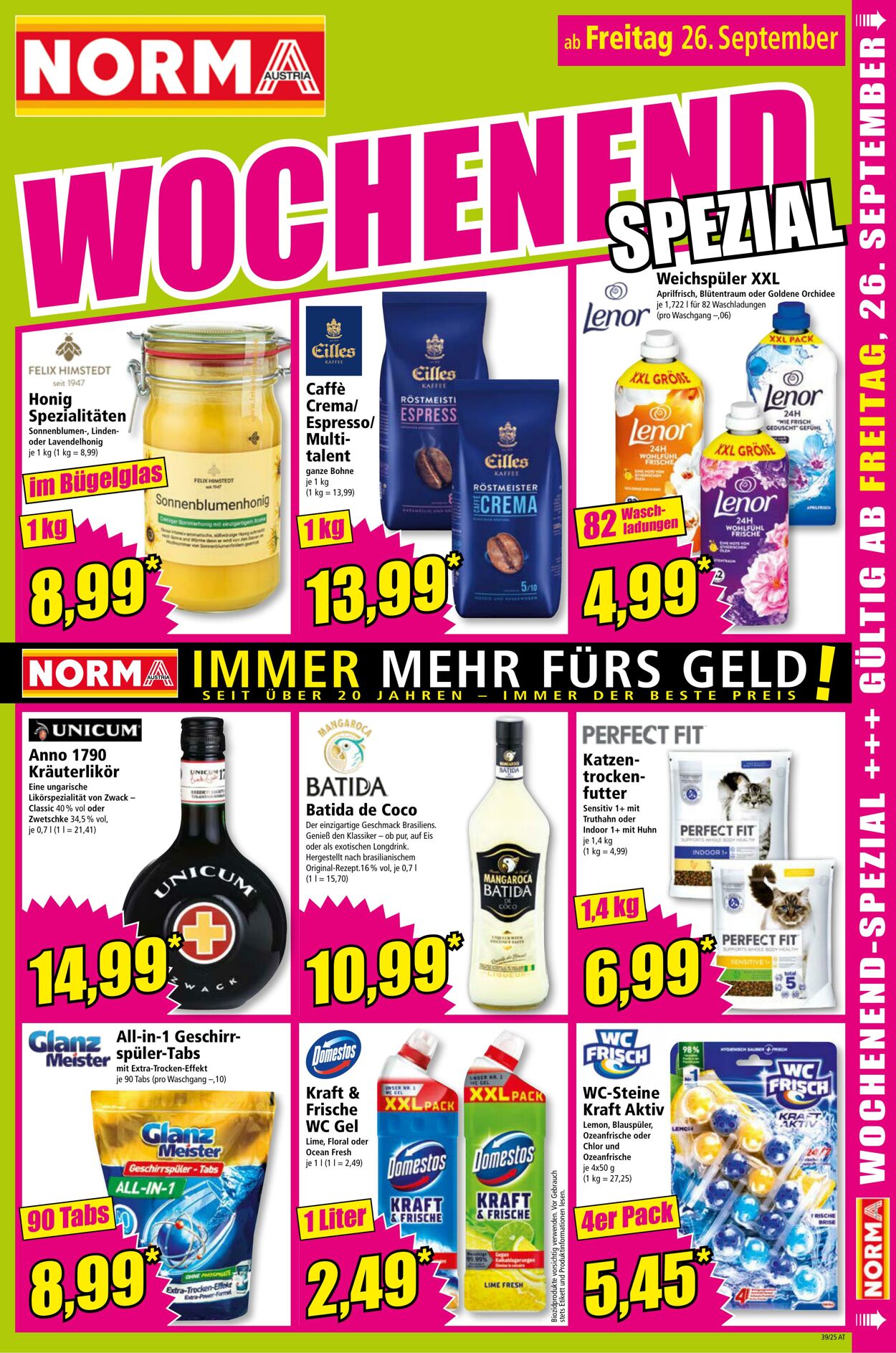 Prospekt Norma 22.09.2025 - 28.09.2025