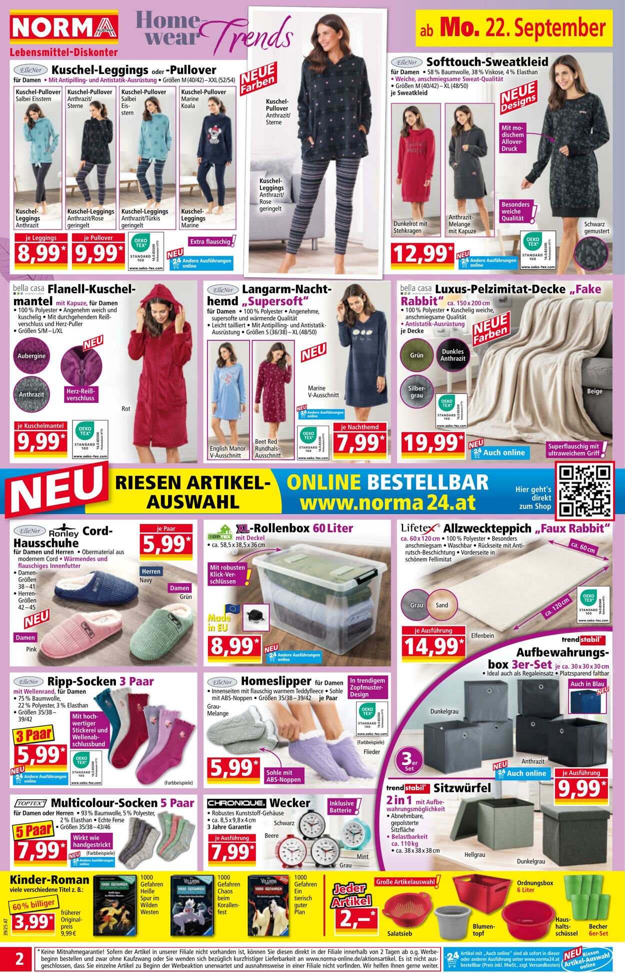 Prospekt Norma 22.09.2025 - 28.09.2025