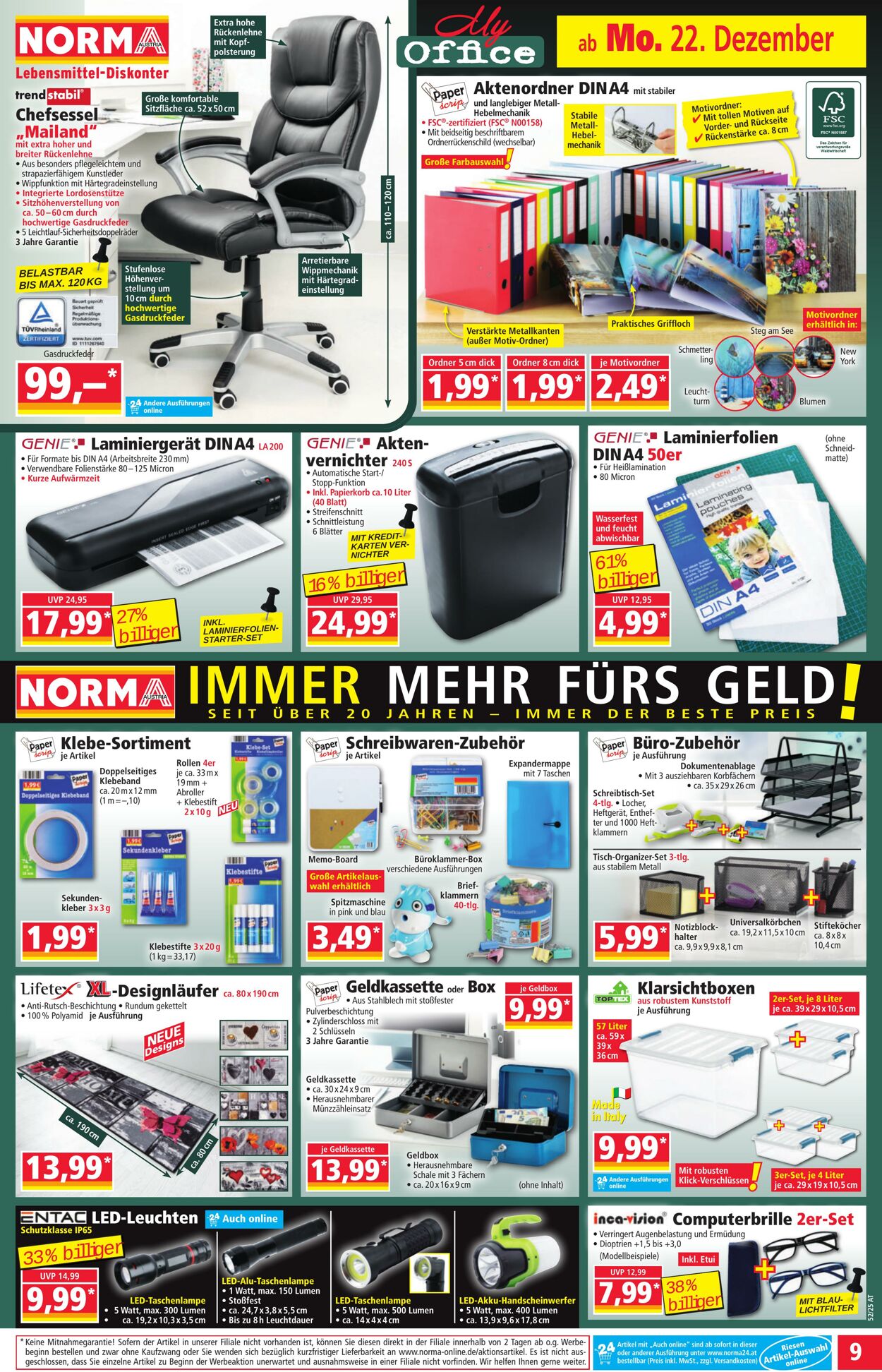 Prospekt Norma 22.12.2025 - 28.12.2025