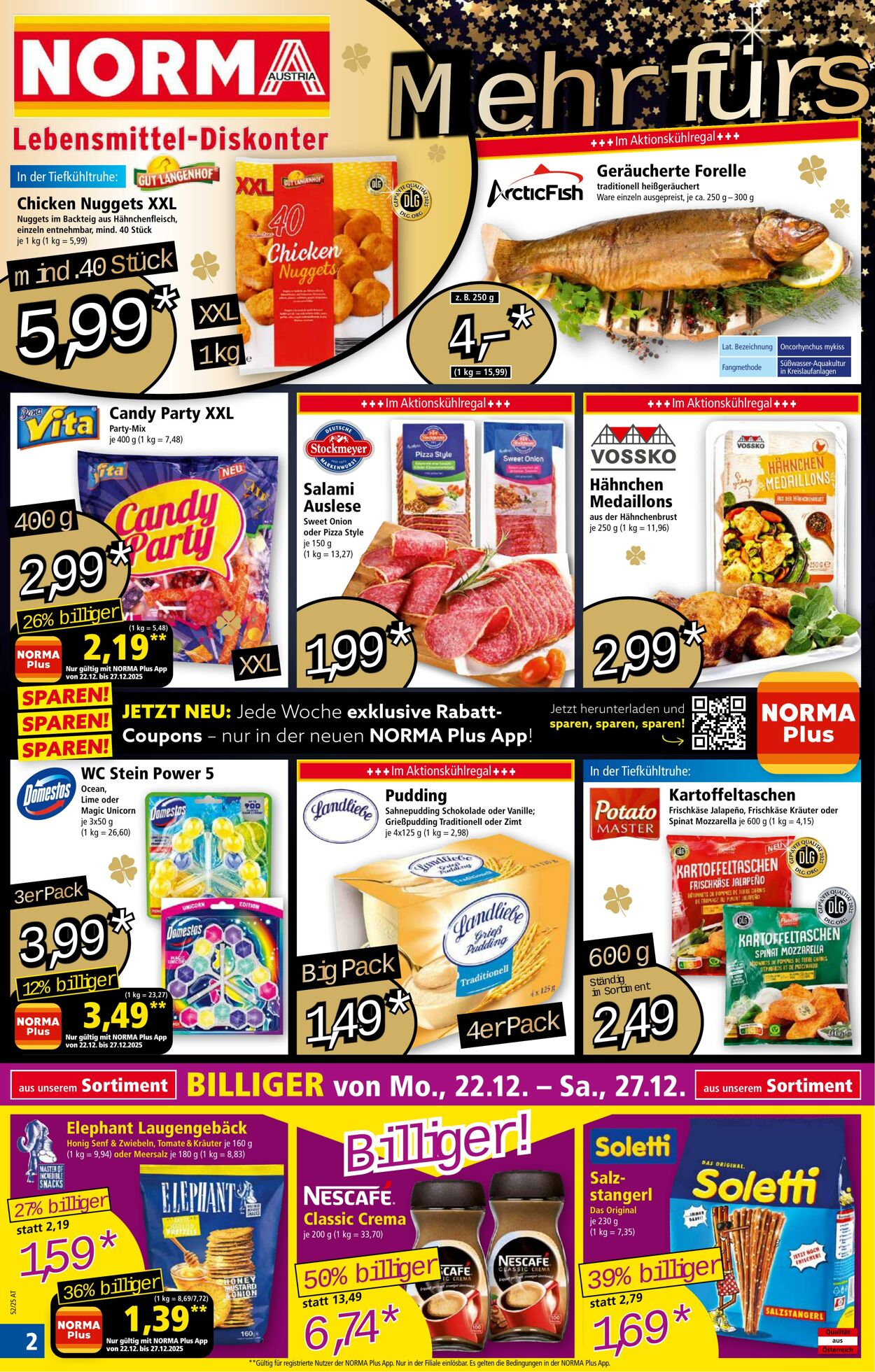 Prospekt Norma 22.12.2025 - 28.12.2025