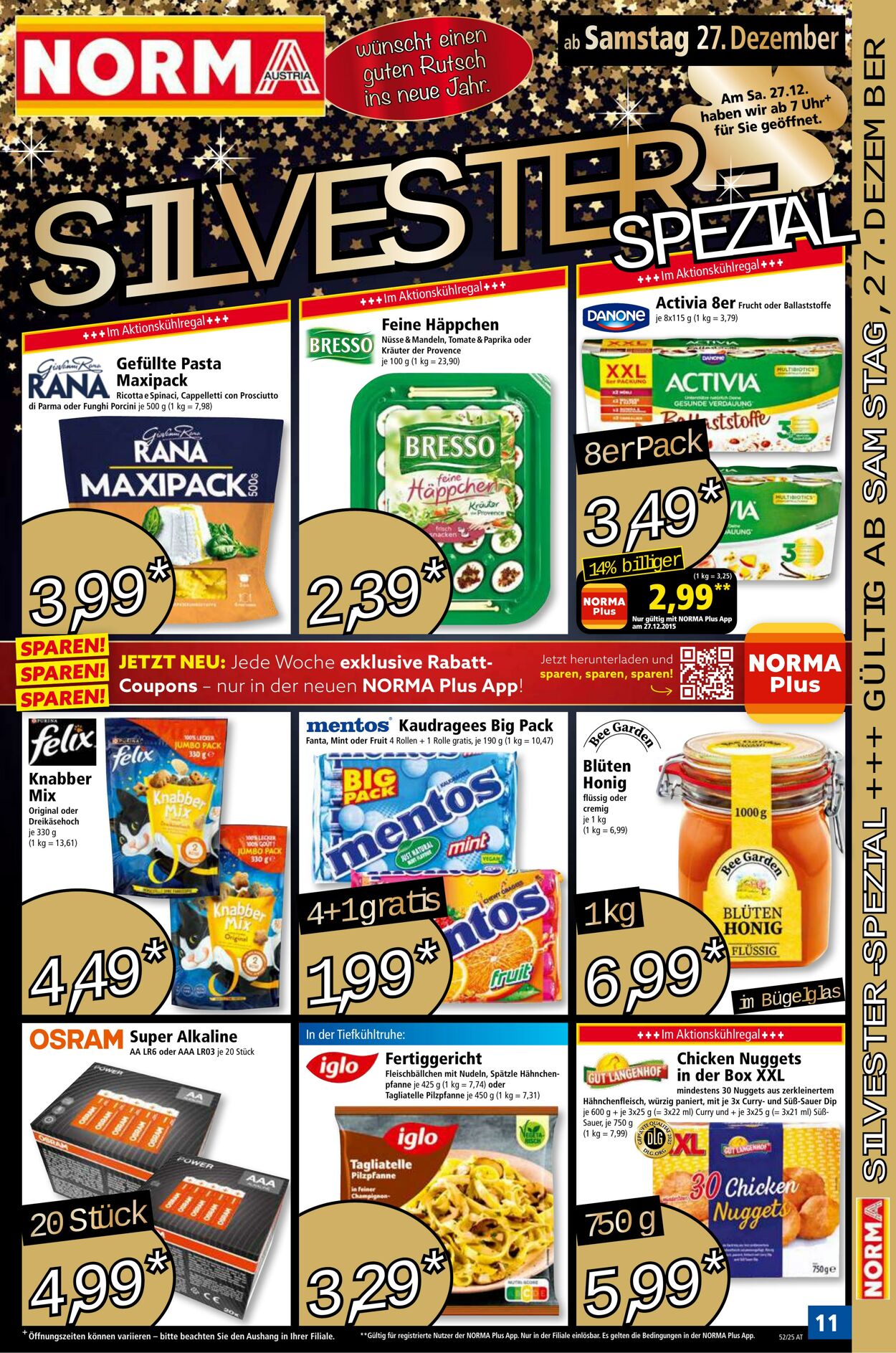 Prospekt Norma 22.12.2025 - 28.12.2025
