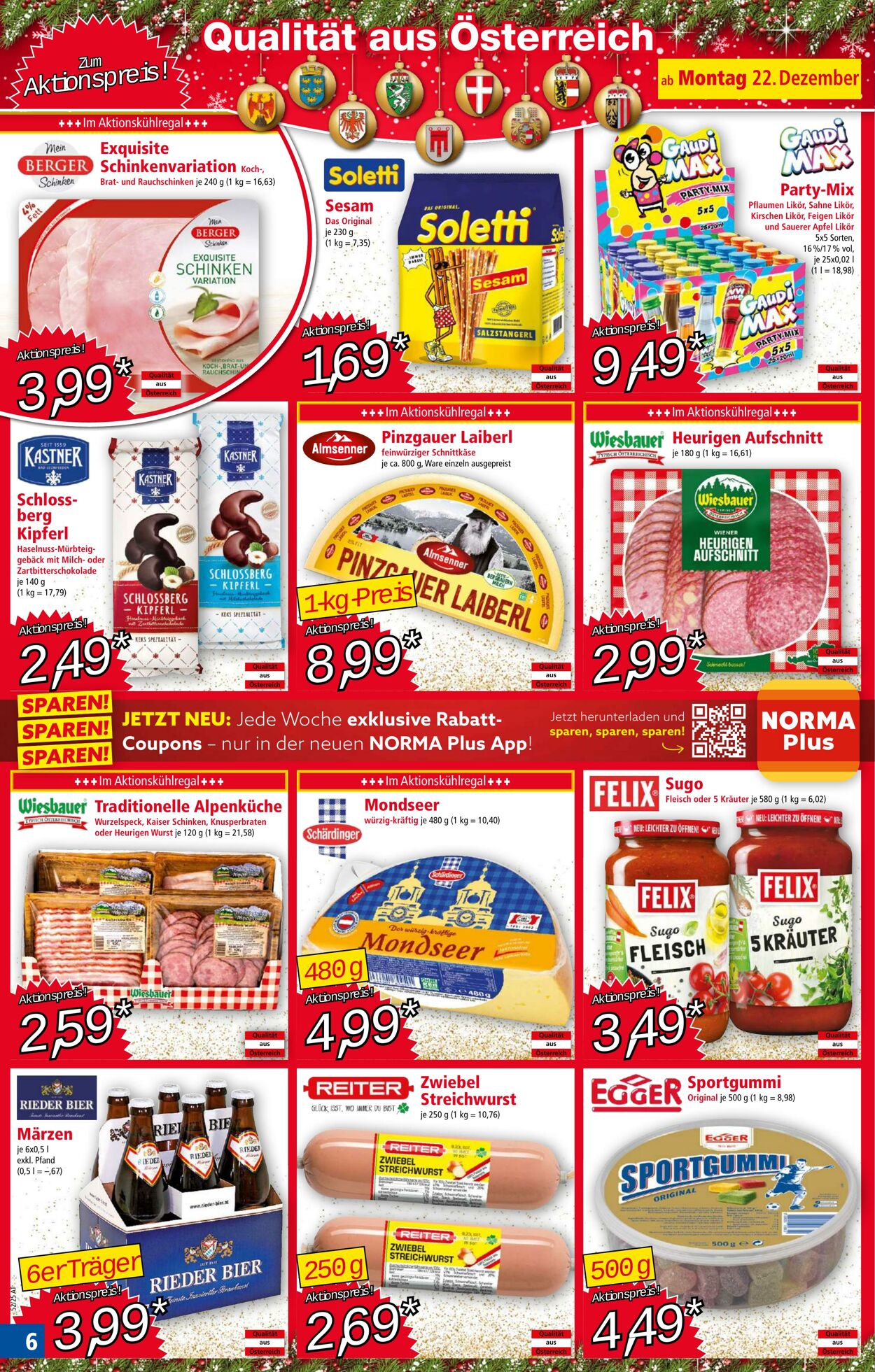 Prospekt Norma 22.12.2025 - 28.12.2025