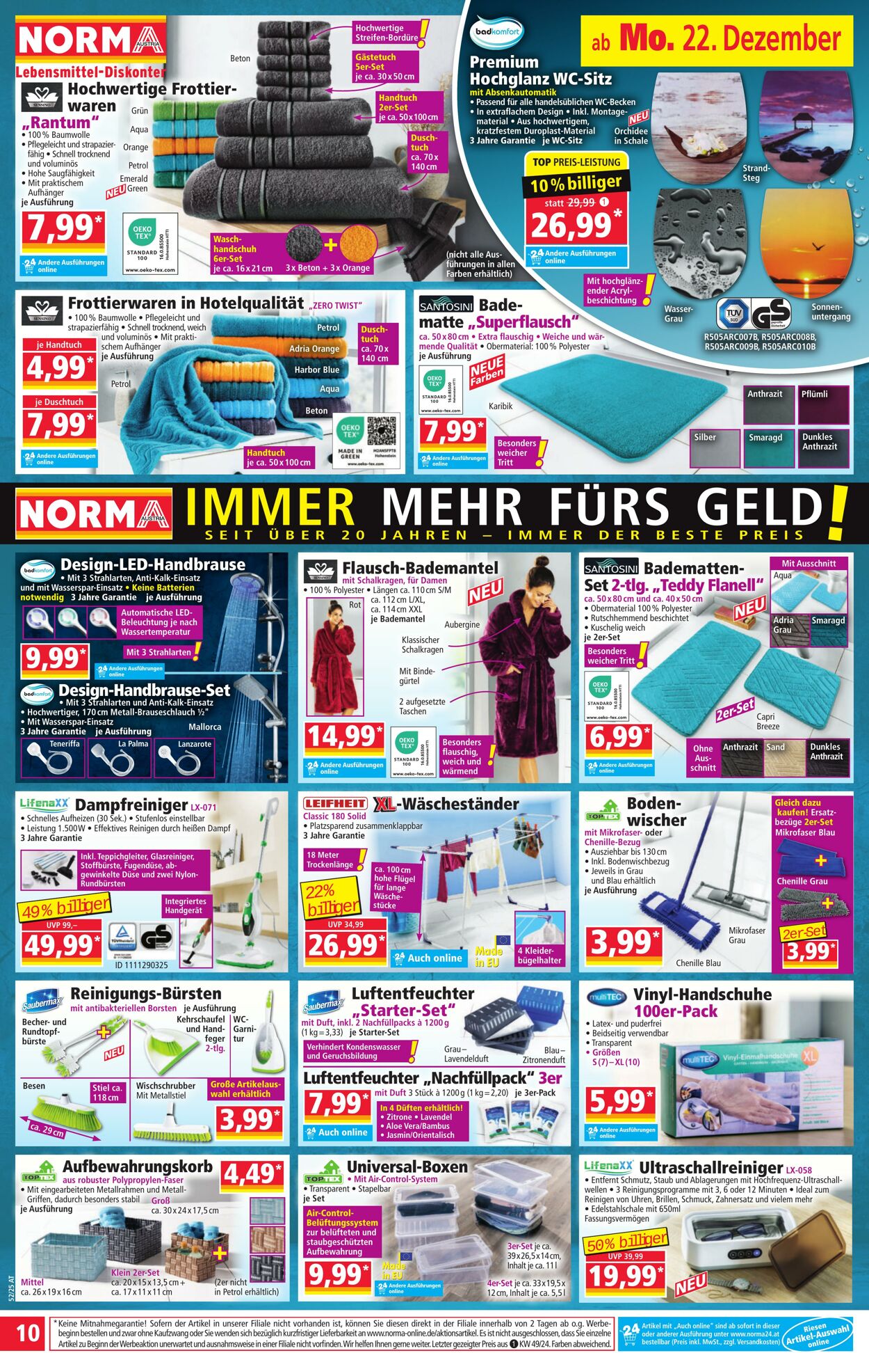 Prospekt Norma 22.12.2025 - 28.12.2025