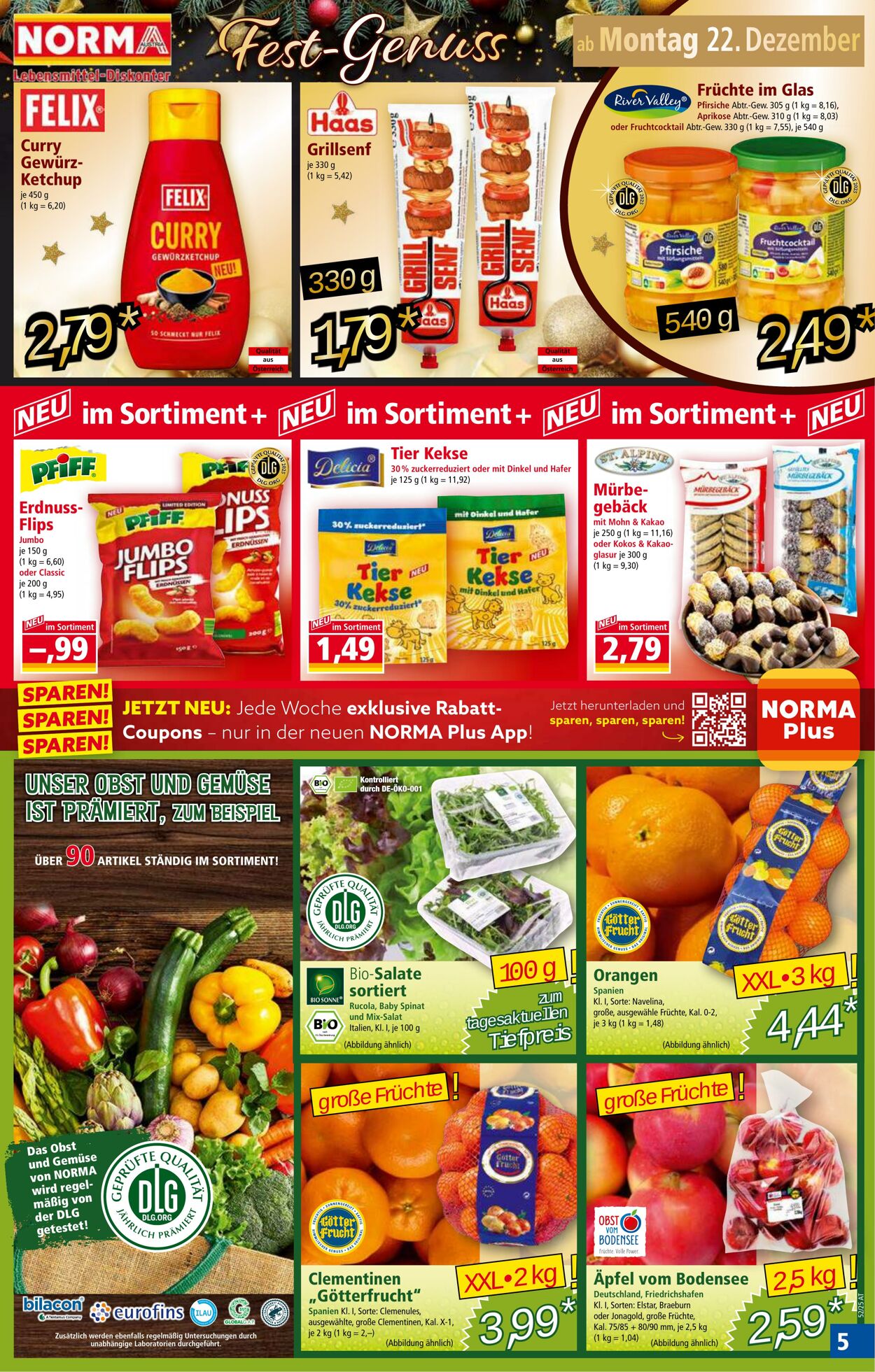 Prospekt Norma 22.12.2025 - 28.12.2025