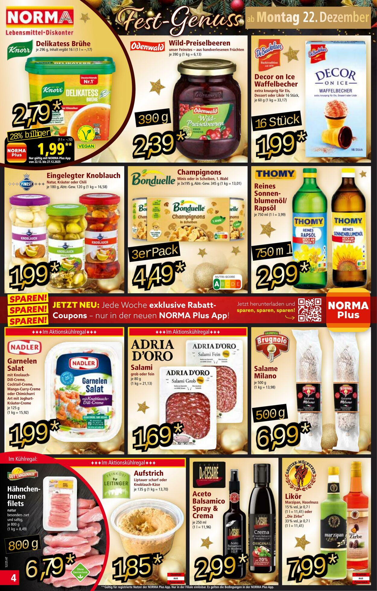 Prospekt Norma 22.12.2025 - 28.12.2025
