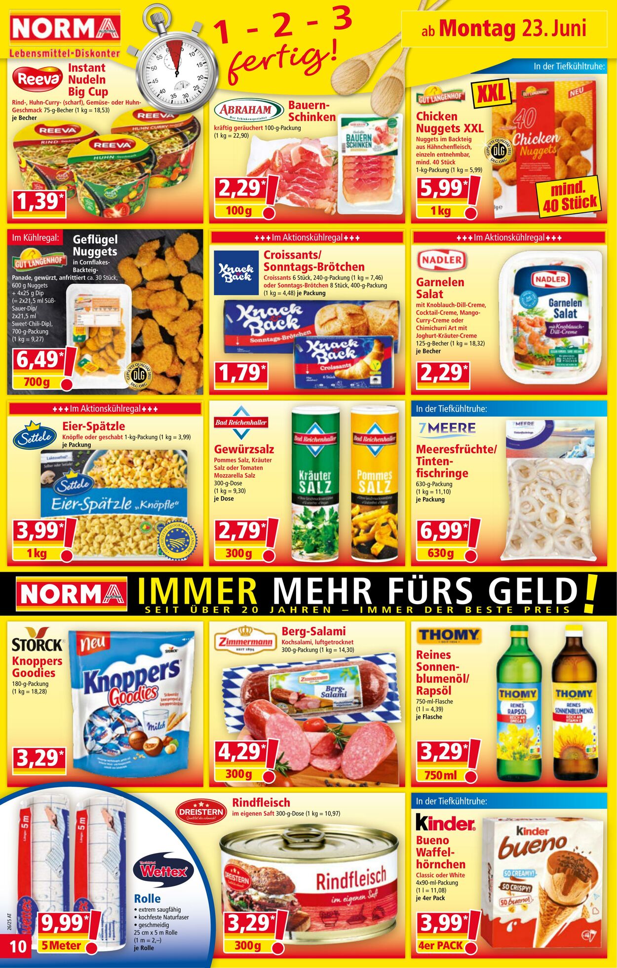 Prospekt Norma 23.06.2025 - 29.06.2025