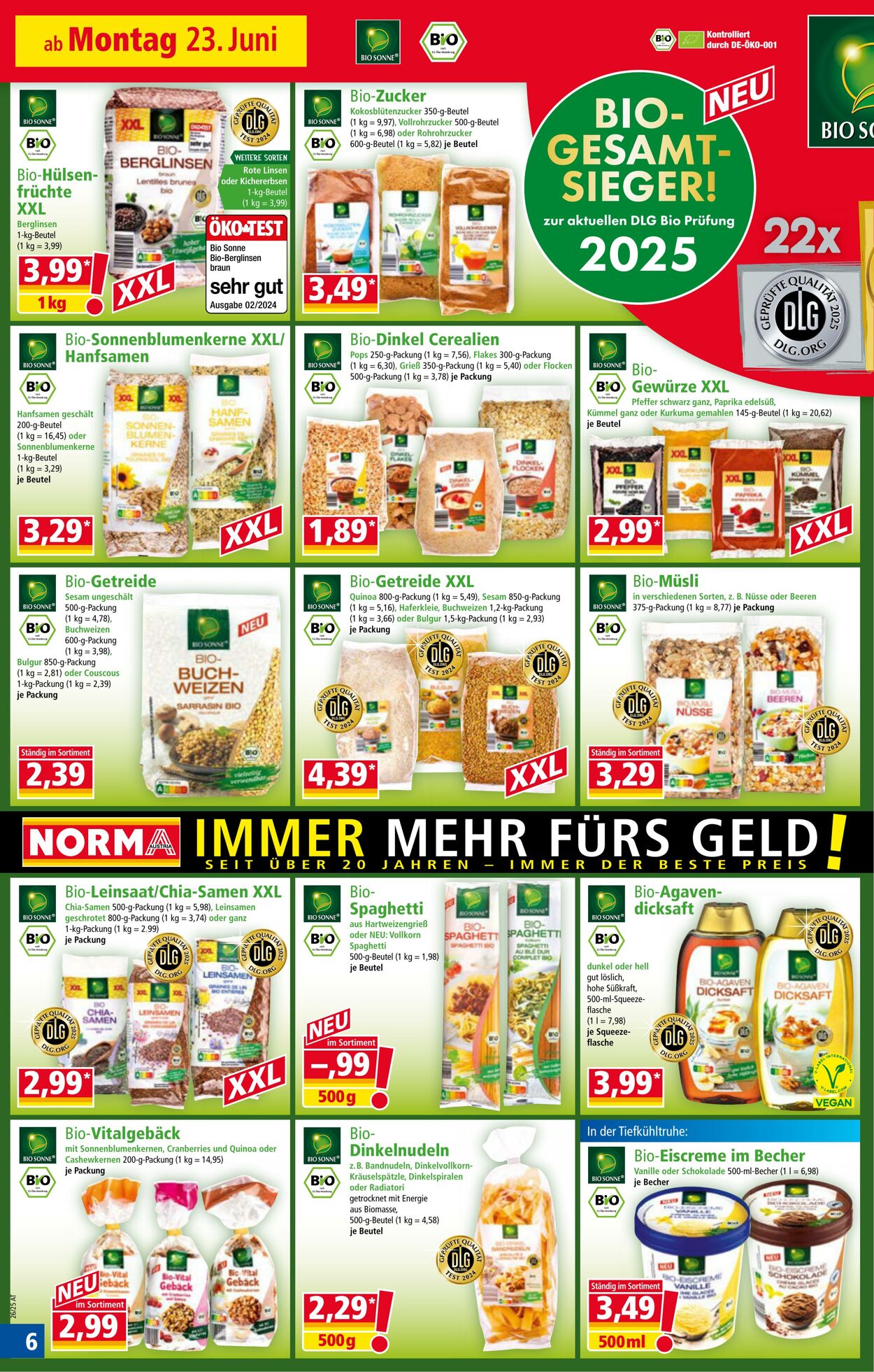 Prospekt Norma 23.06.2025 - 29.06.2025