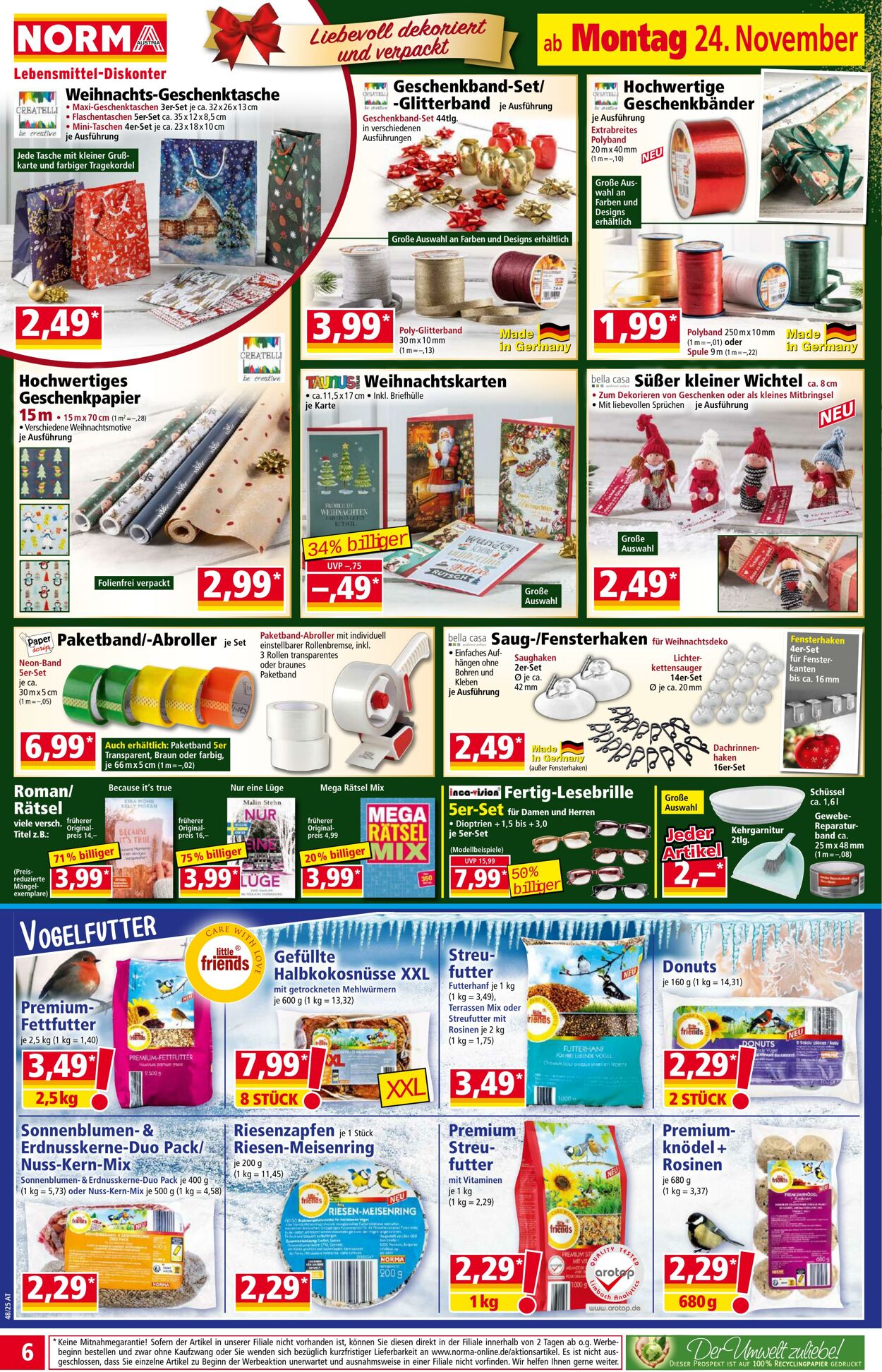 Prospekt Norma 24.11.2025 - 30.11.2025
