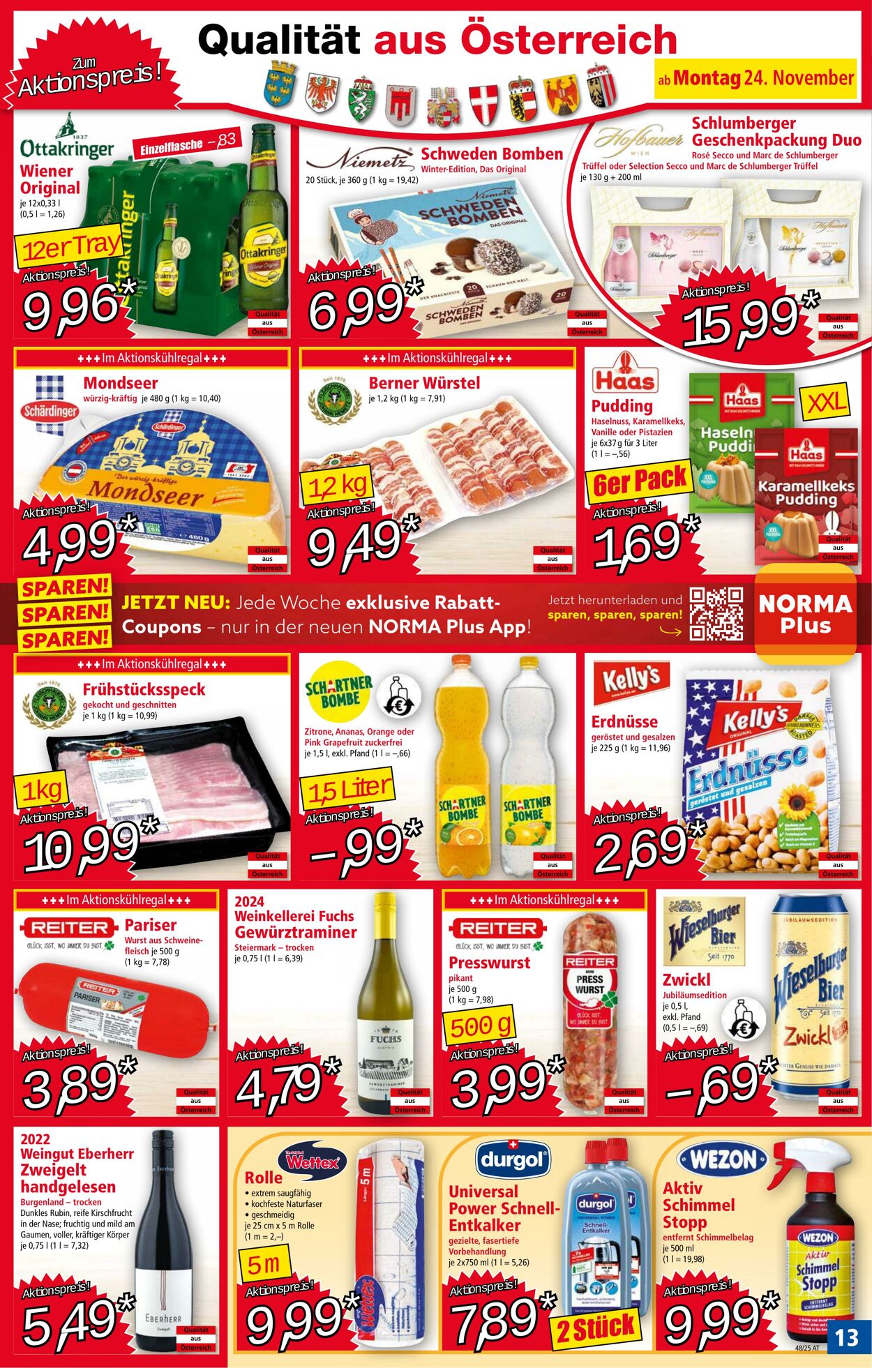 Prospekt Norma 24.11.2025 - 30.11.2025