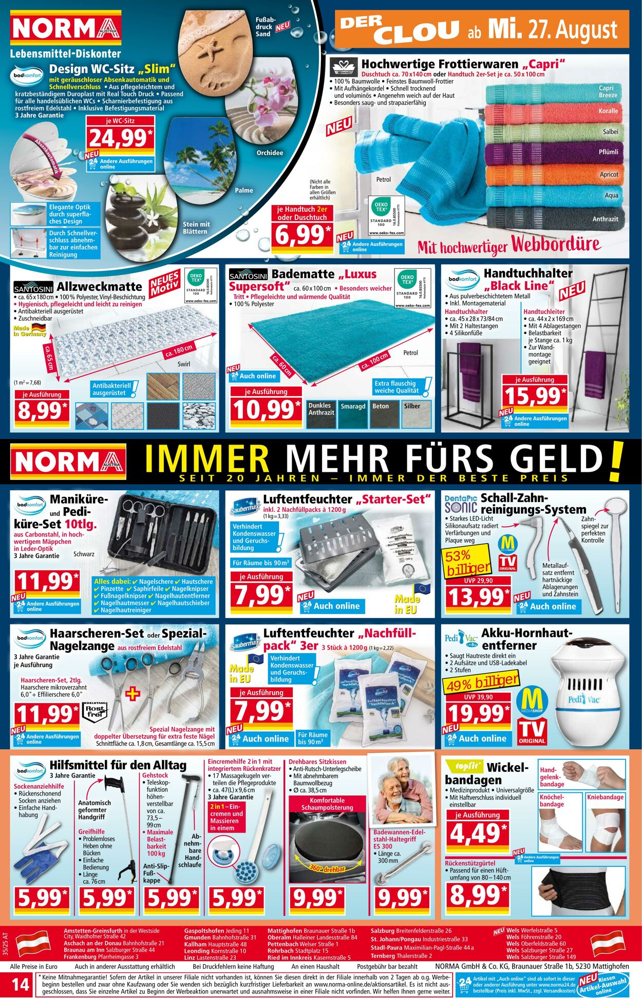 Prospekt Norma 25.08.2025 - 31.08.2025