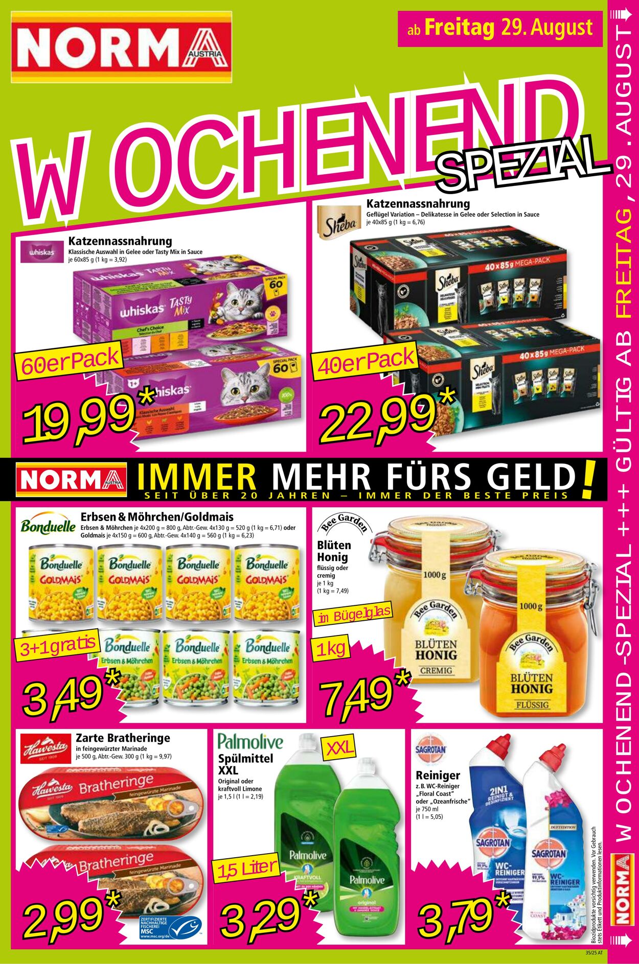 Prospekt Norma 25.08.2025 - 31.08.2025