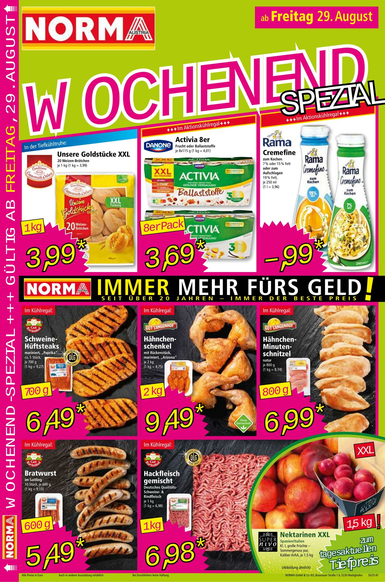 Prospekt Norma 25.08.2025 - 31.08.2025