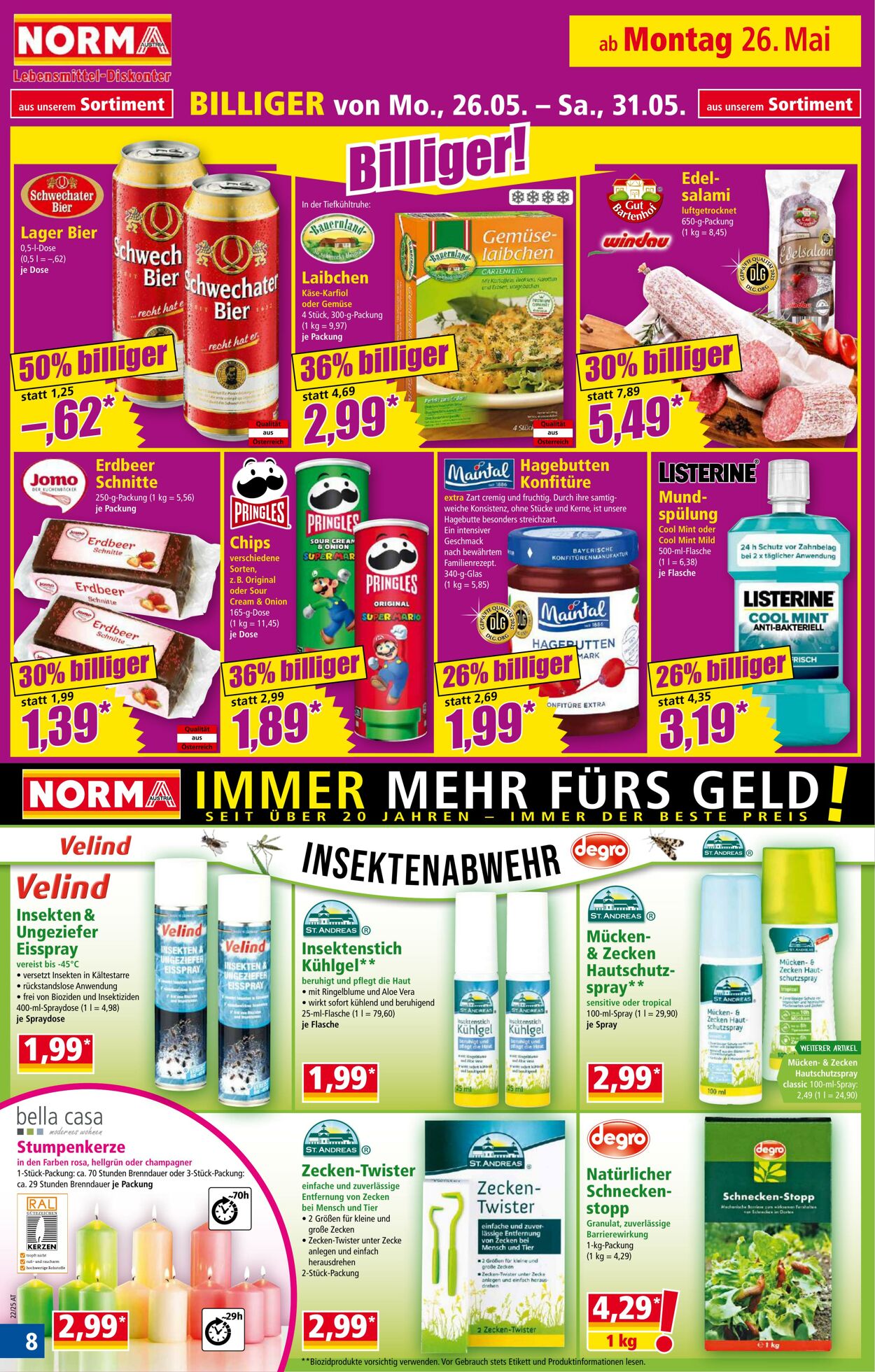 Prospekt Norma 26.05.2025 - 01.06.2025