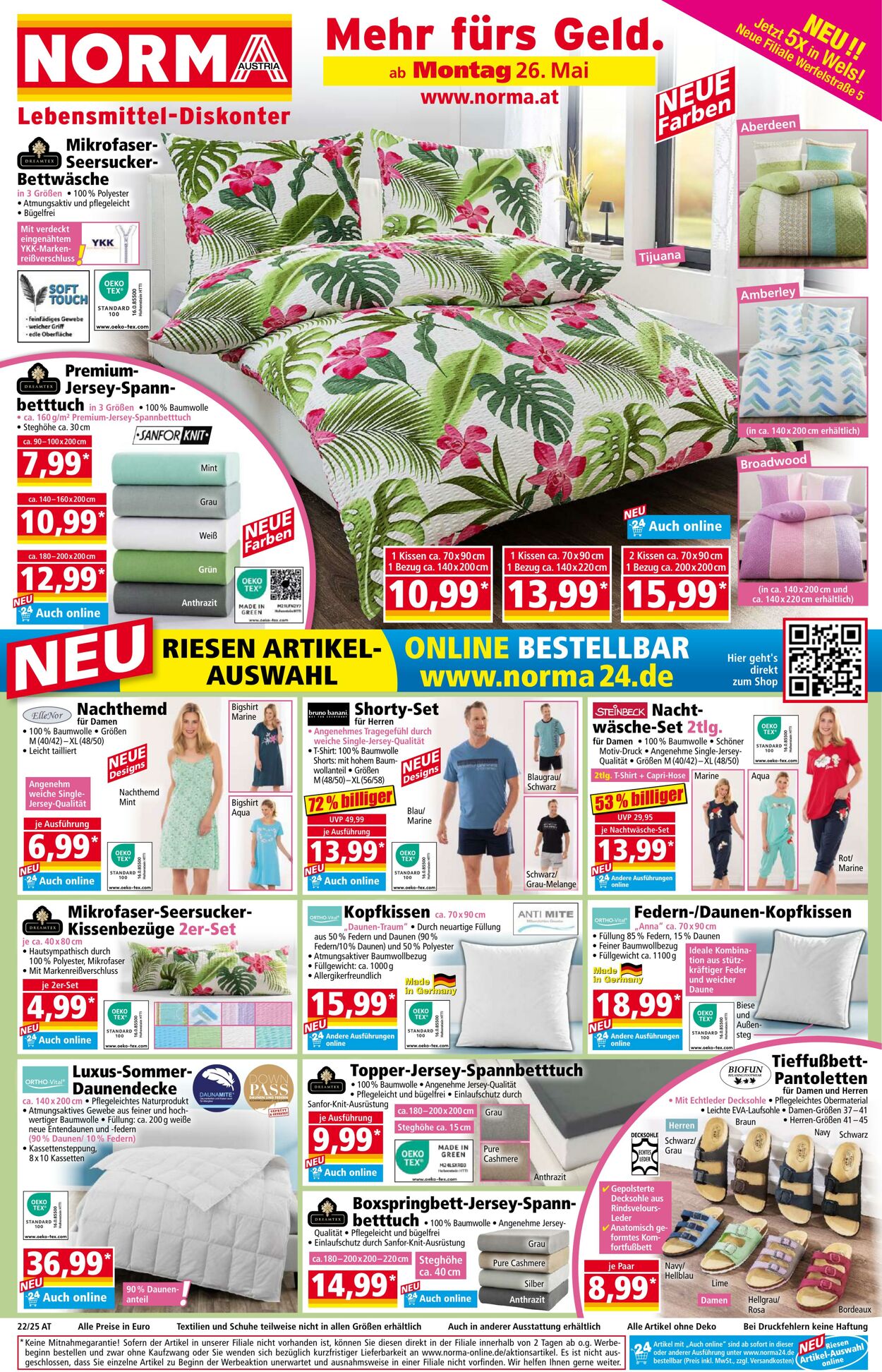 Prospekt Norma - Angebote für die Woche ab Montag, 26.05.
Prospekt teilen: 26 Mai, 2025 - 1 Jun, 2025