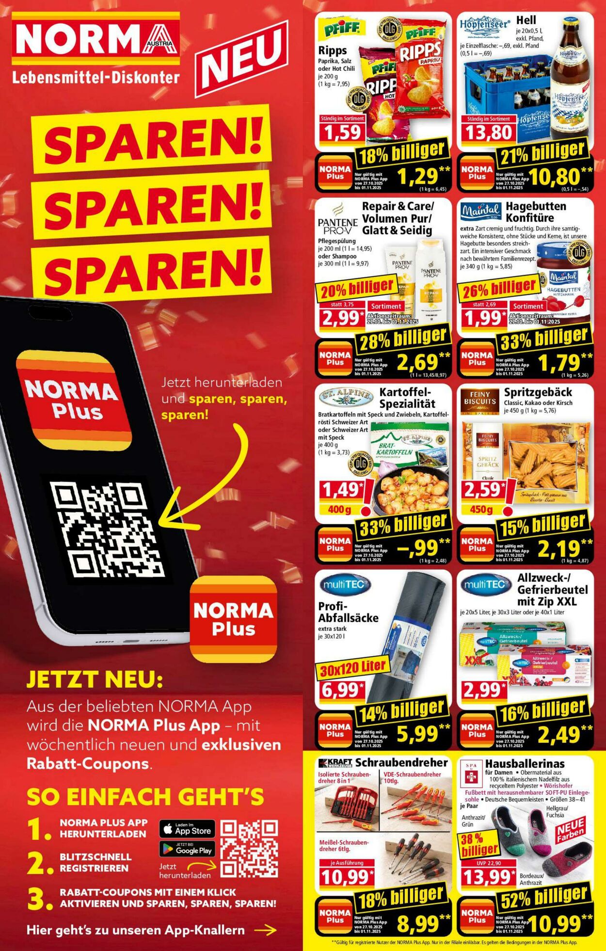 Prospekt Norma 27.10.2025 - 02.11.2025