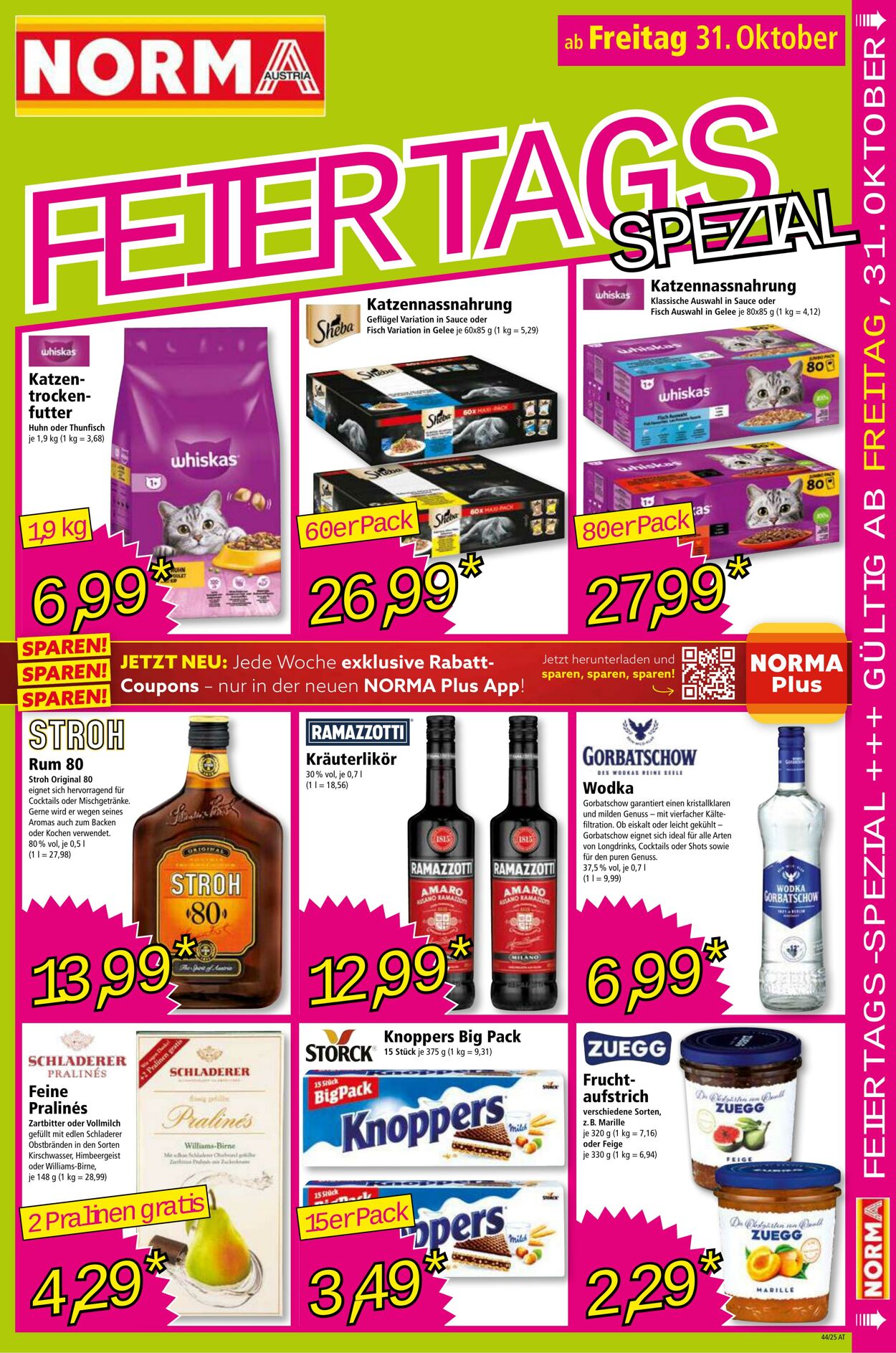 Prospekt Norma 27.10.2025 - 02.11.2025