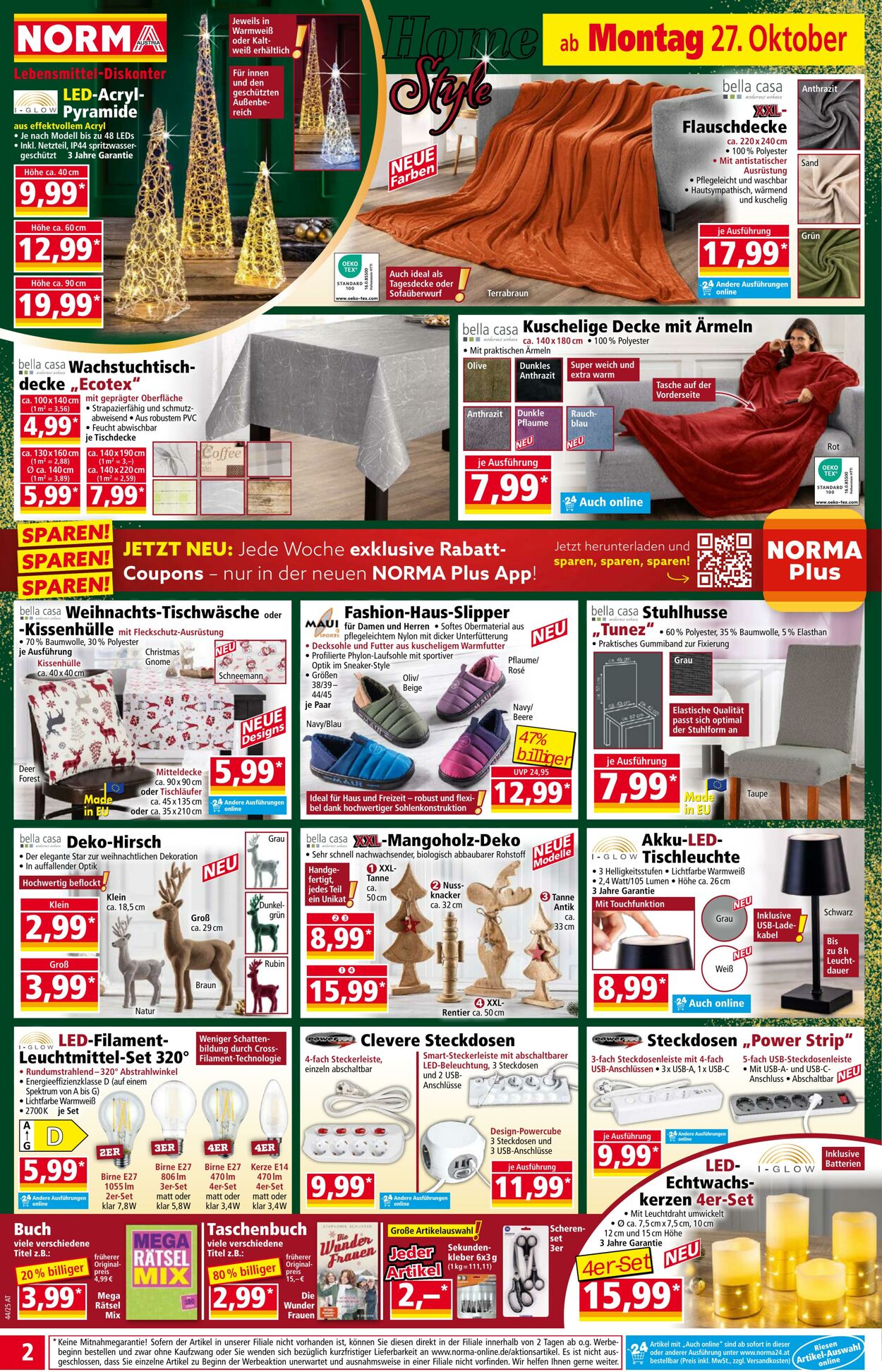 Prospekt Norma 27.10.2025 - 02.11.2025