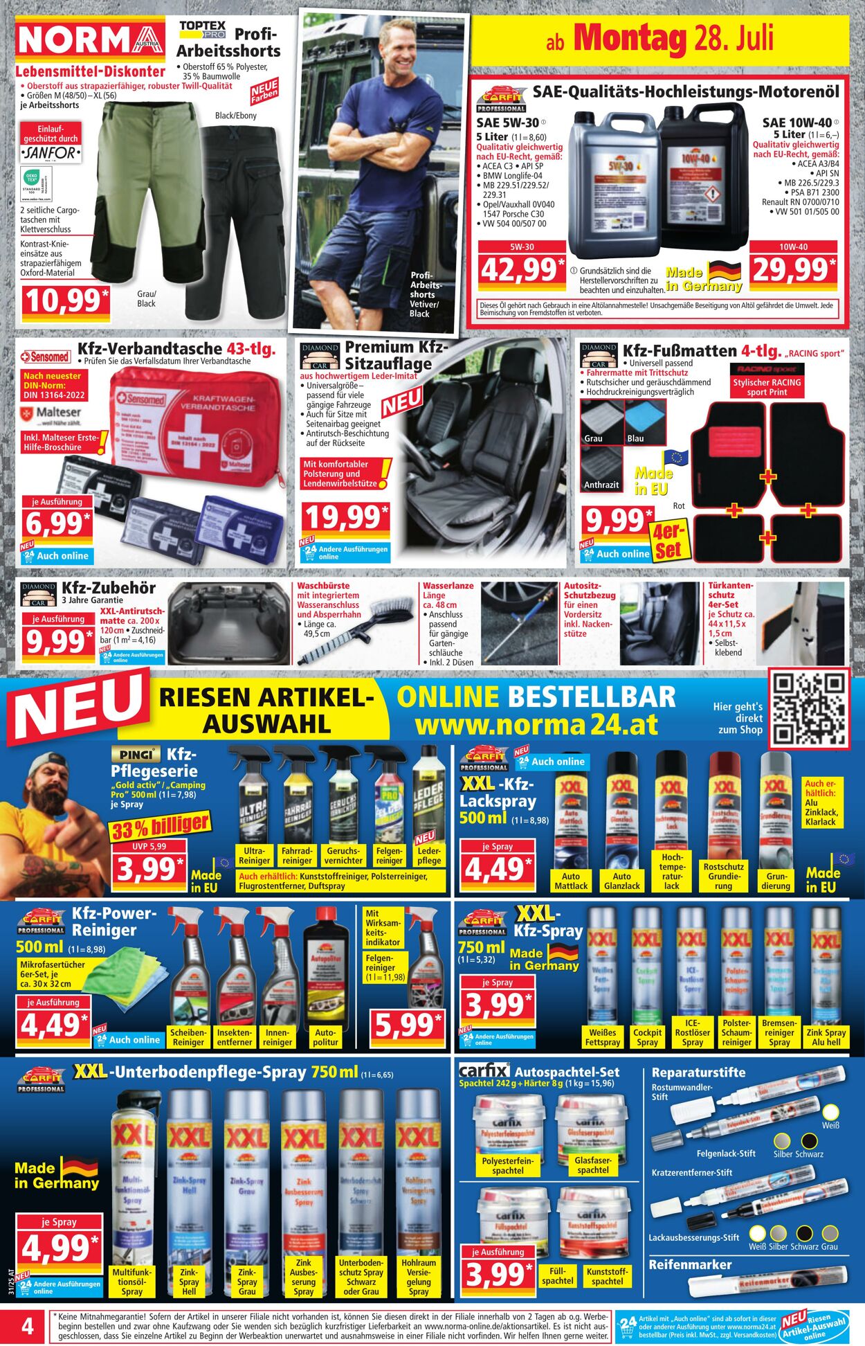 Prospekt Norma 28.07.2025 - 03.08.2025