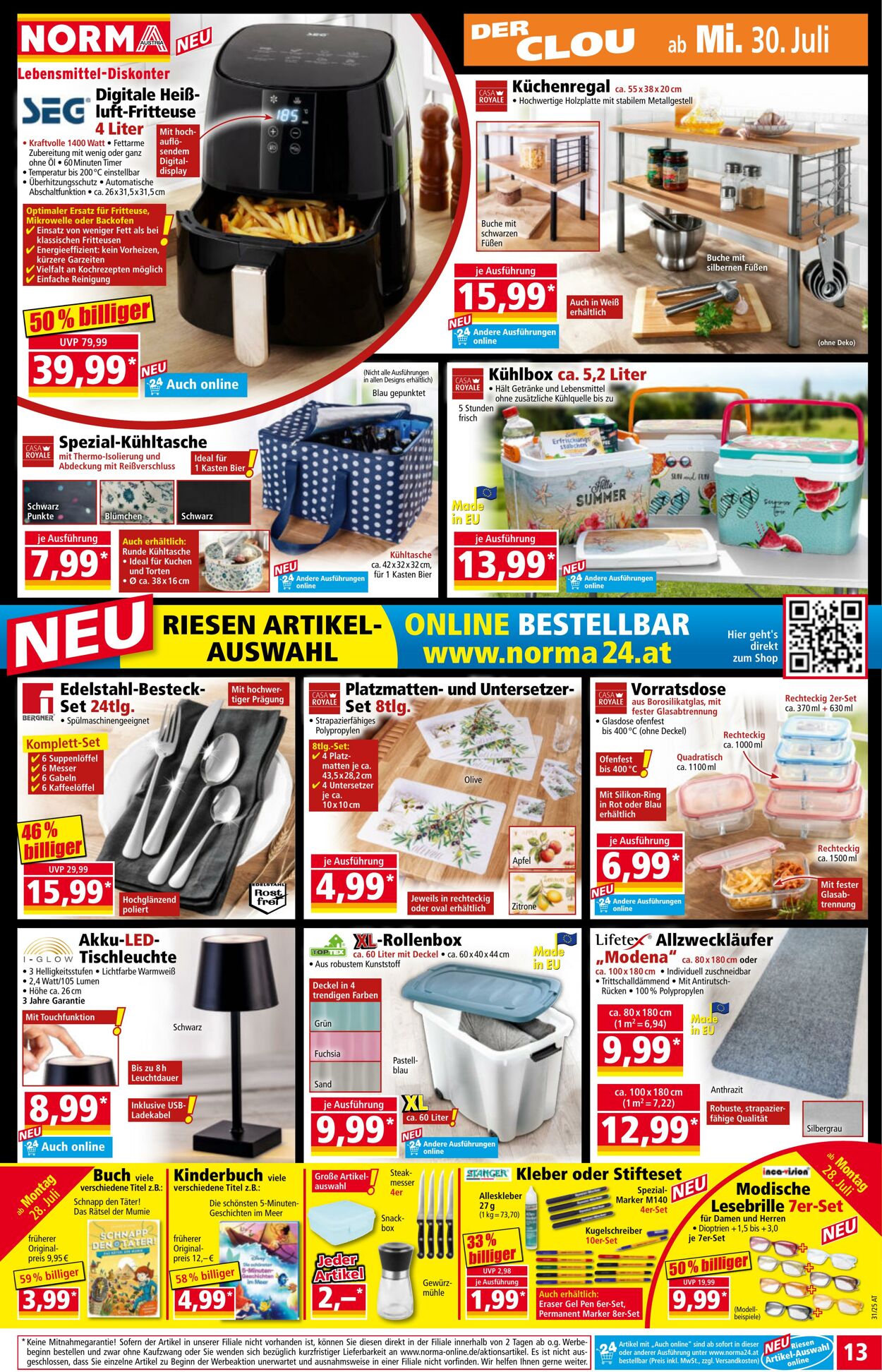 Prospekt Norma 28.07.2025 - 03.08.2025