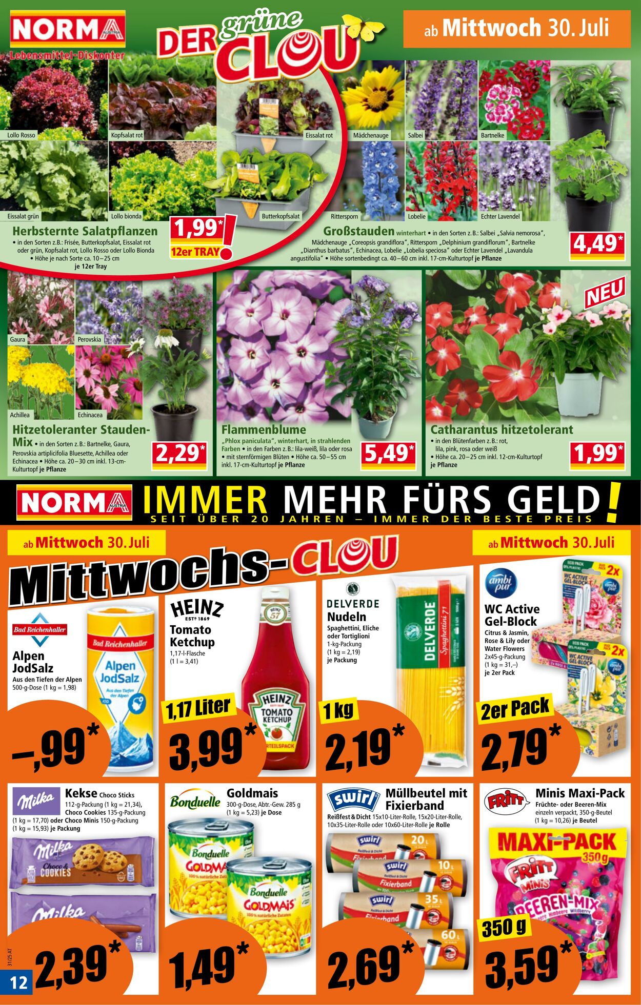 Prospekt Norma 28.07.2025 - 03.08.2025
