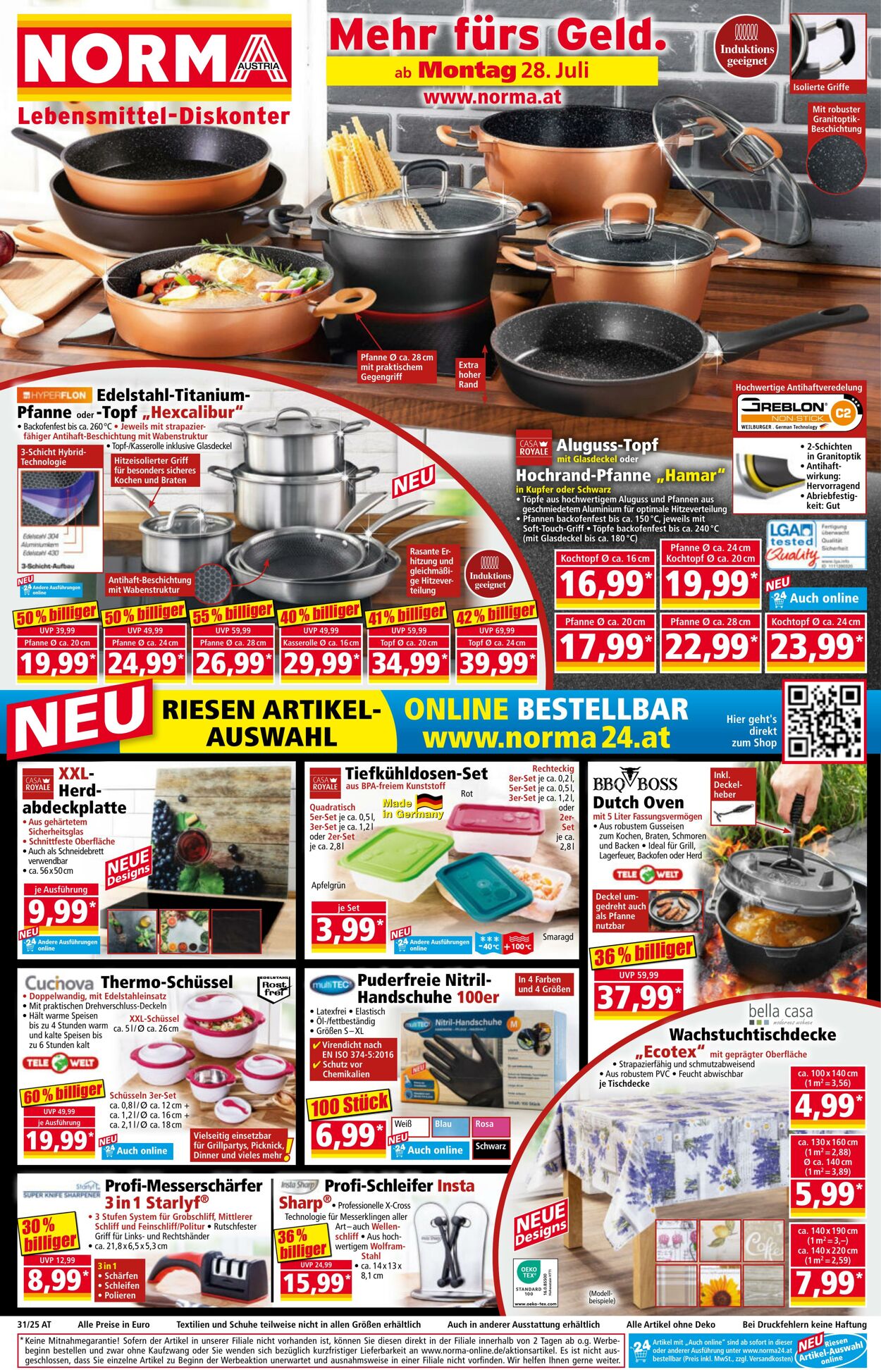 Prospekt Norma 28.07.2025 - 03.08.2025