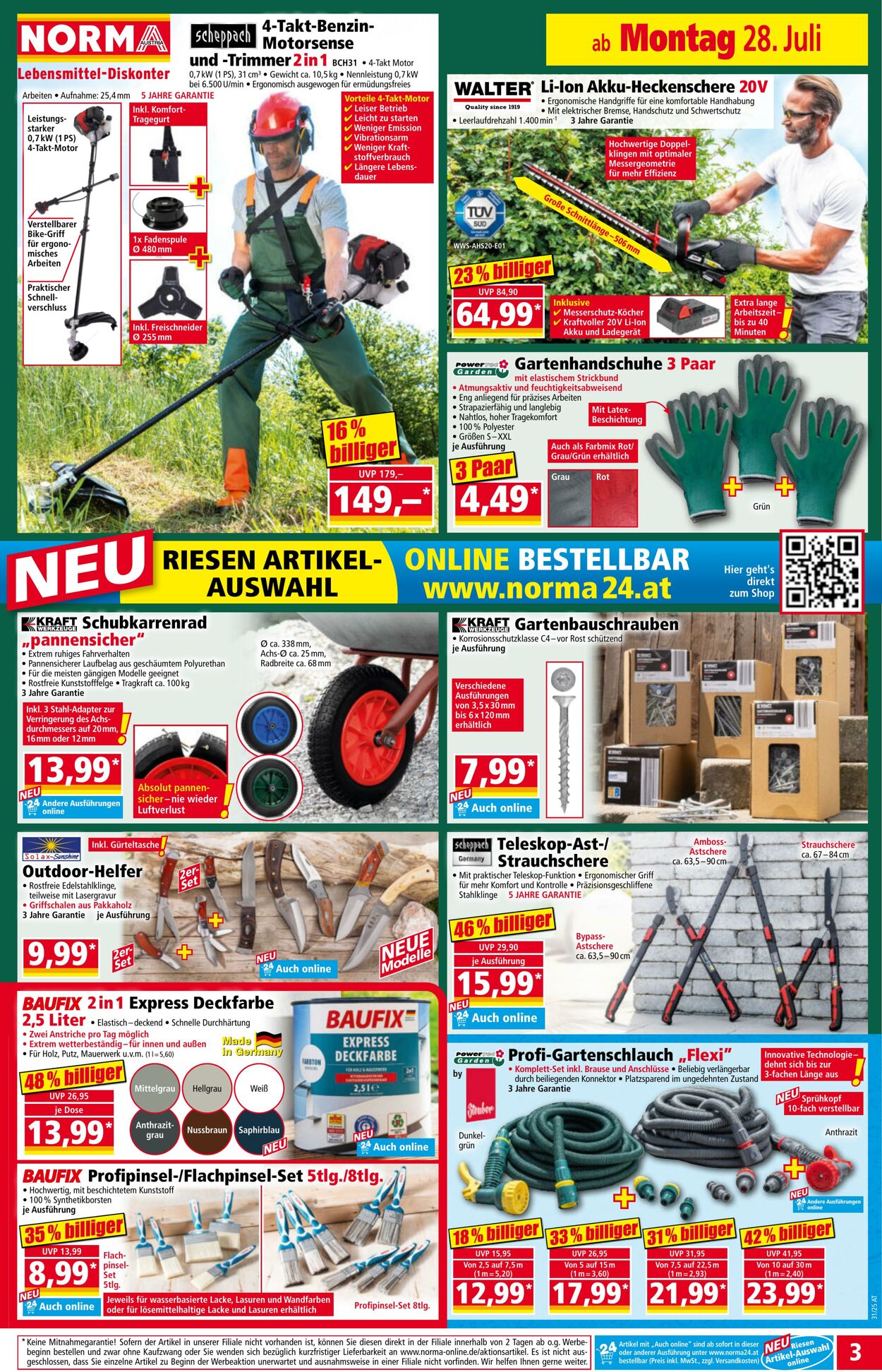 Prospekt Norma 28.07.2025 - 03.08.2025
