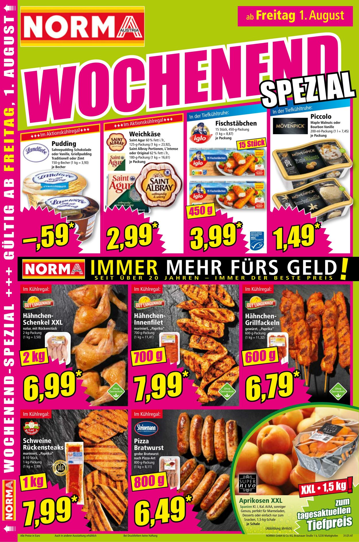 Prospekt Norma 28.07.2025 - 03.08.2025
