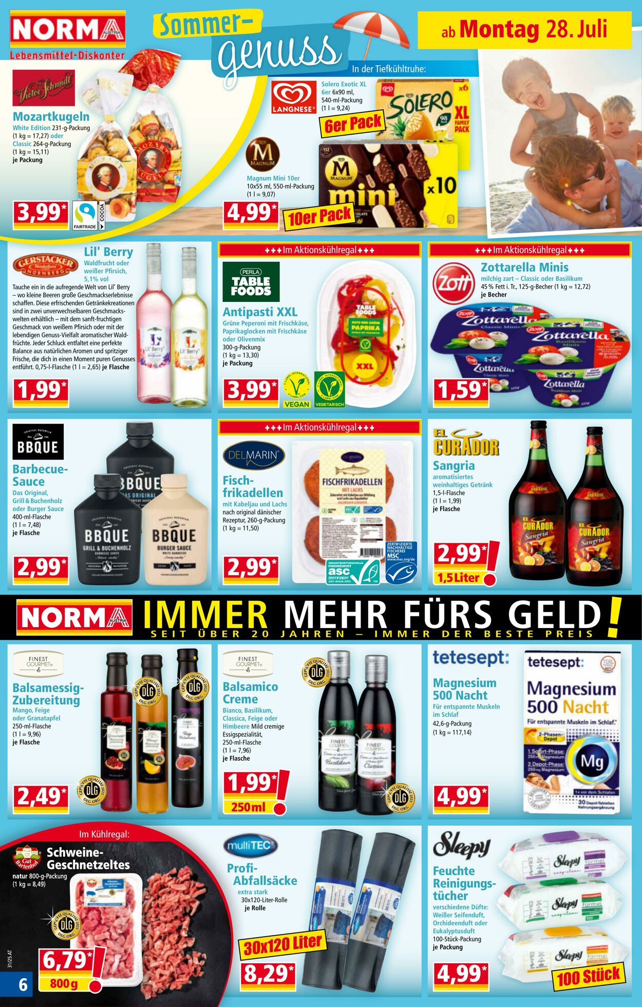 Prospekt Norma 28.07.2025 - 03.08.2025