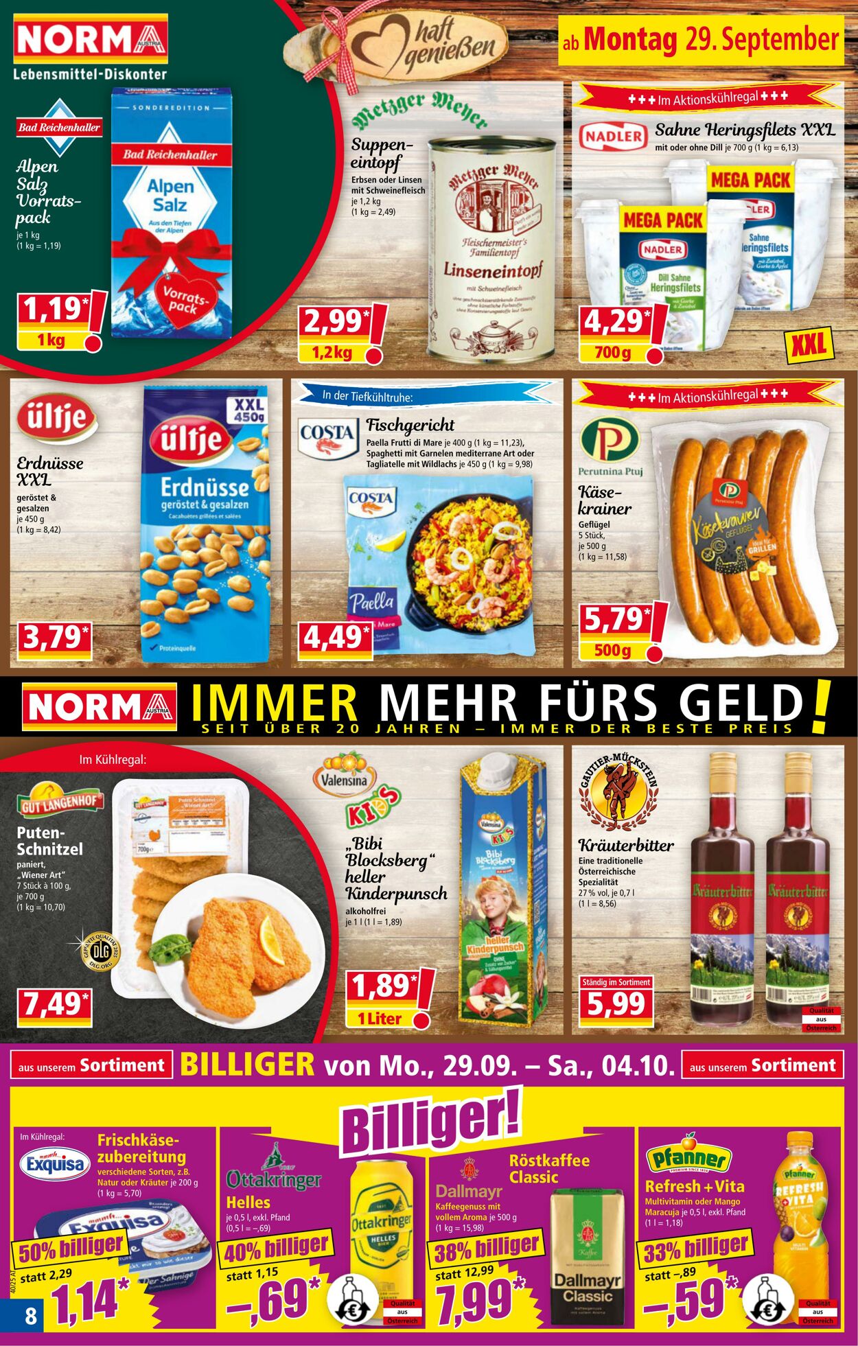 Prospekt Norma 29.09.2025 - 05.10.2025