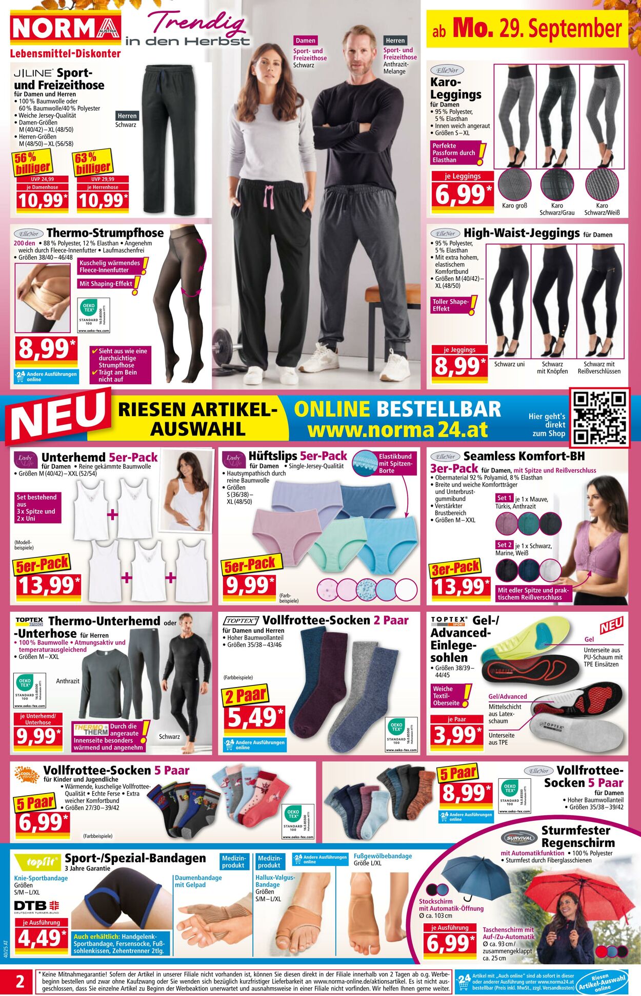 Prospekt Norma 29.09.2025 - 05.10.2025