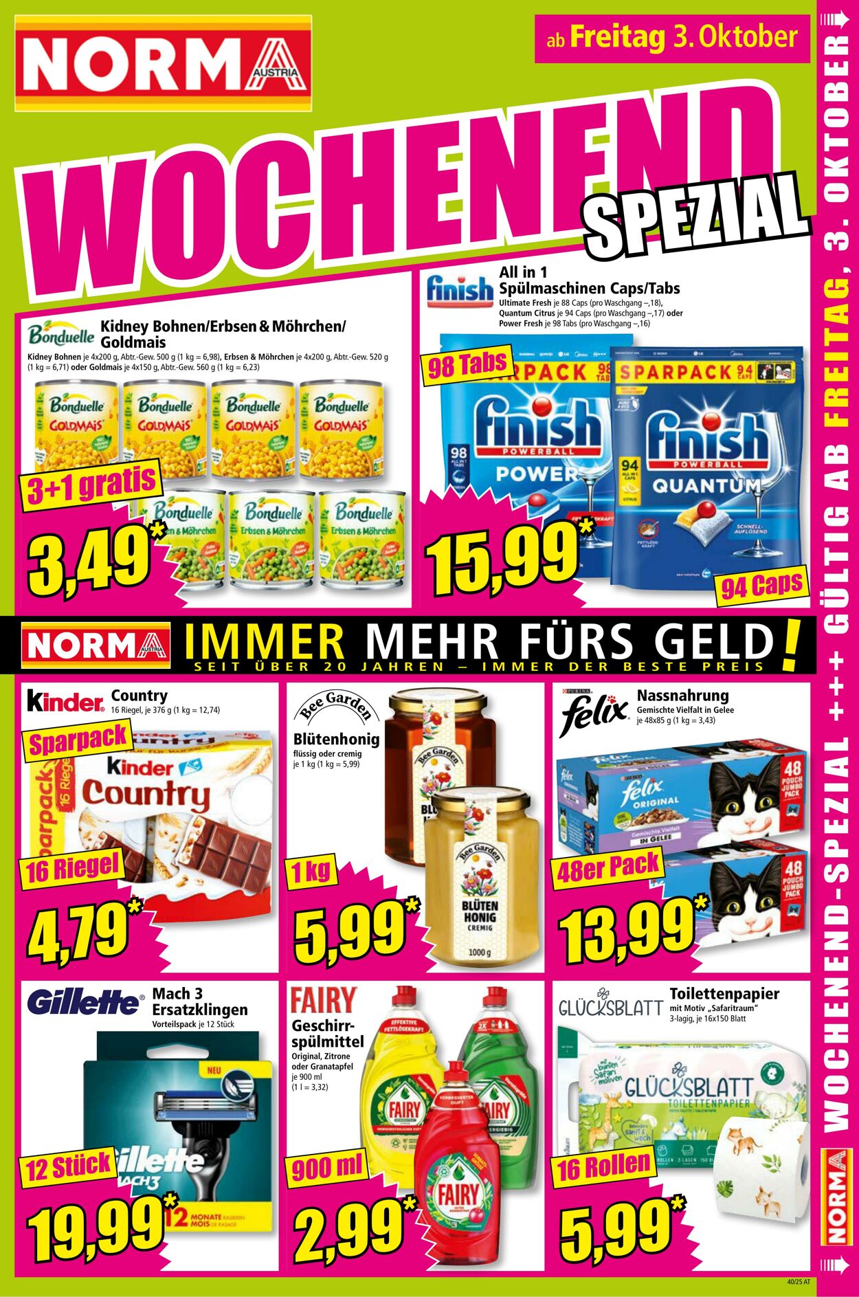 Prospekt Norma 29.09.2025 - 05.10.2025