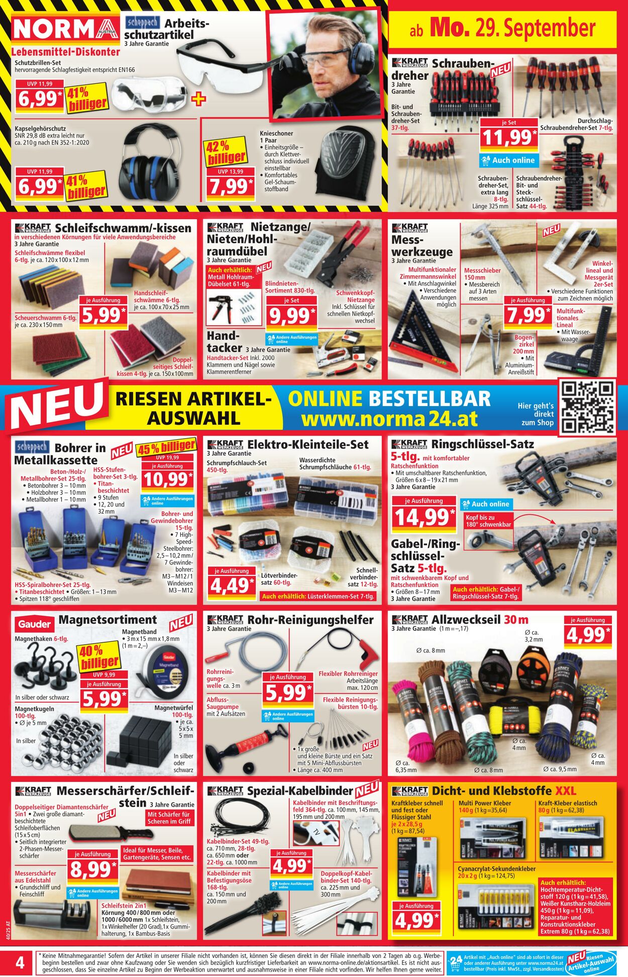 Prospekt Norma 29.09.2025 - 05.10.2025