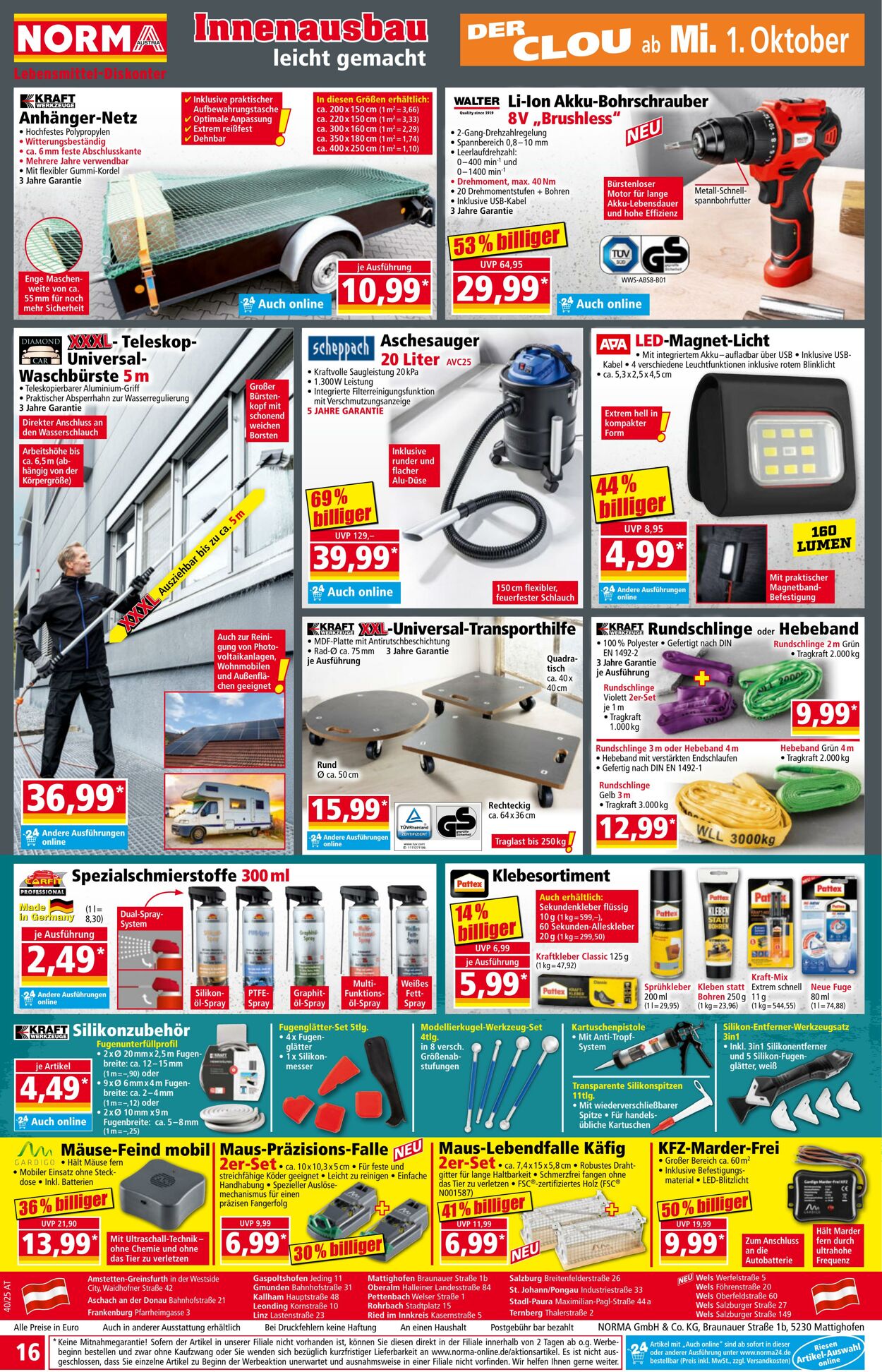 Prospekt Norma 29.09.2025 - 05.10.2025