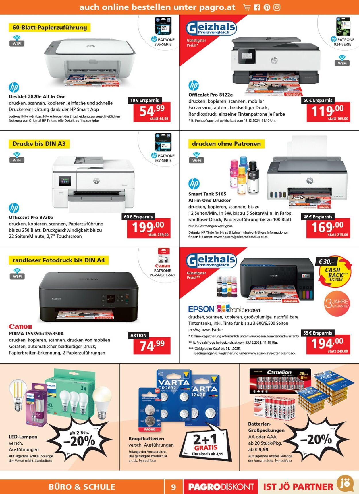 Prospekt Pagro 09.01.2025 - 15.01.2025