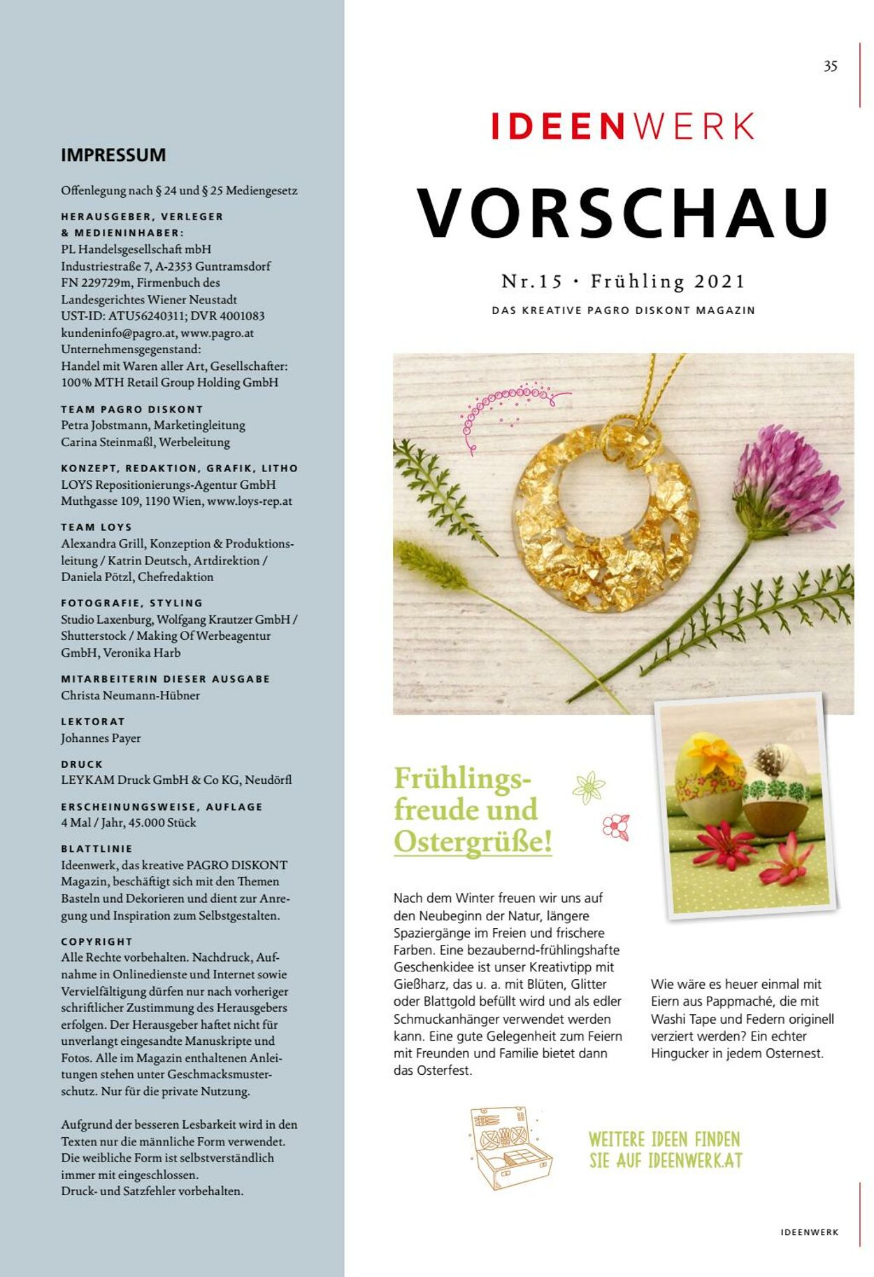 Prospekt Pagro 03.03.2021 - 08.03.2021