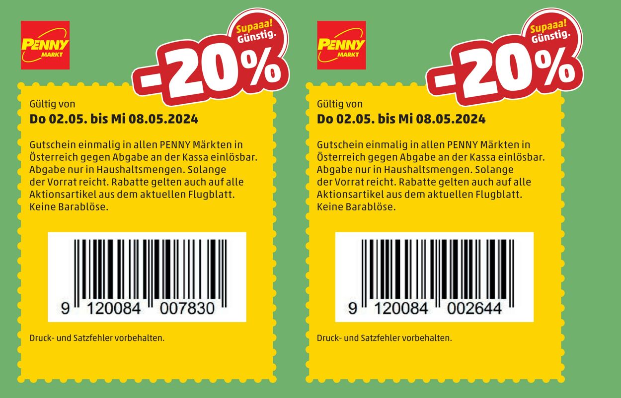 Prospekt Penny Markt 22.04.2024 - 28.04.2024