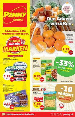 Prospekt Penny Markt 01.12.2022 - 06.12.2022