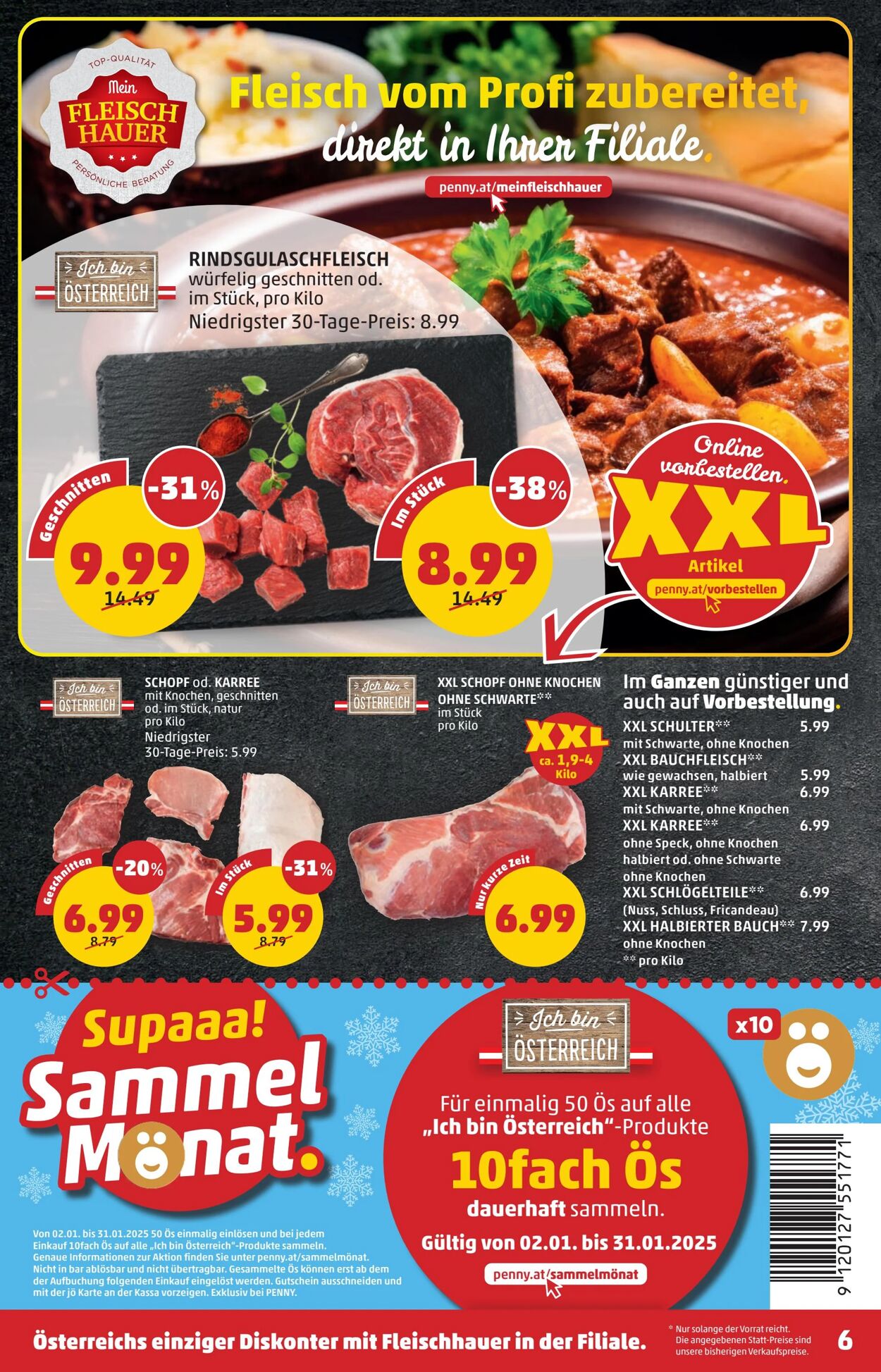 Prospekt Penny Markt 06.01.2025 - 12.01.2025