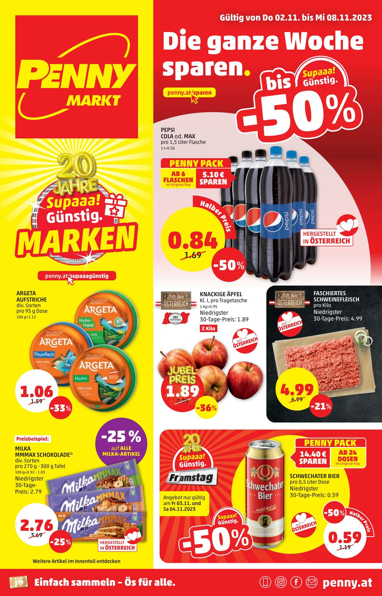 Prospekt Penny Markt 30.10.2023 - 08.11.2023