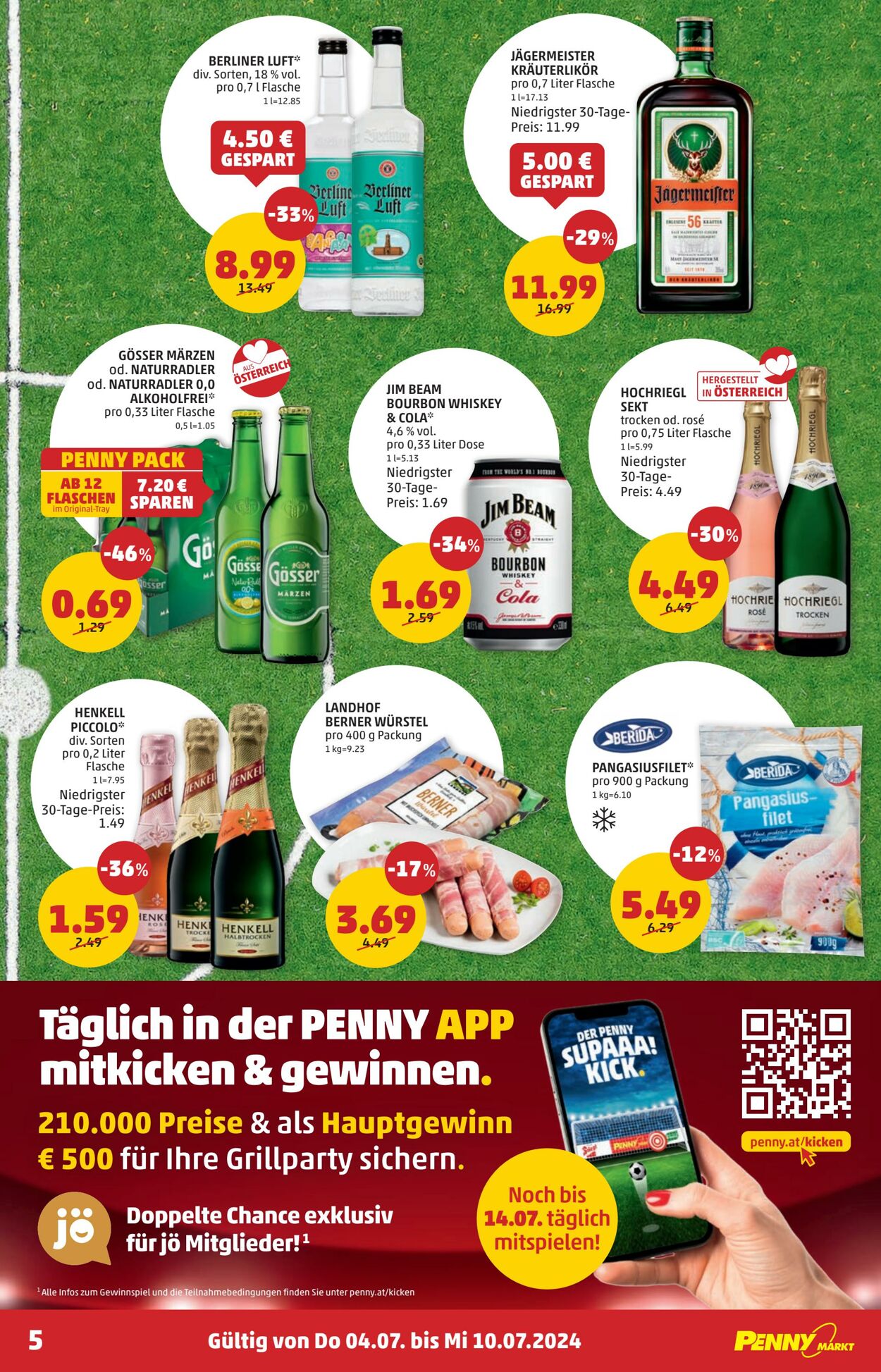 Prospekt Penny Markt 04.07.2024 - 10.07.2024